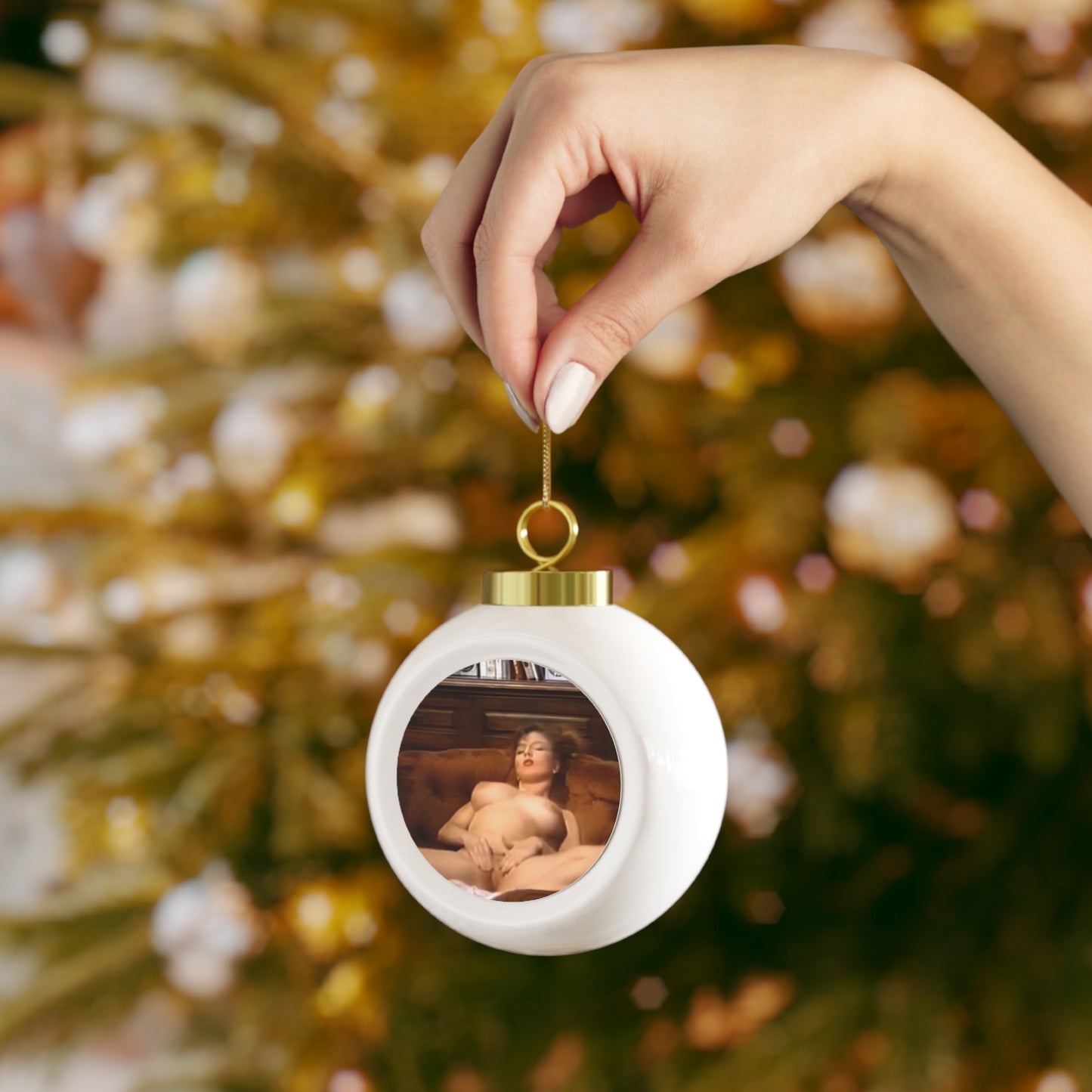 Christmas Ball Ornament Traci Lords Nude