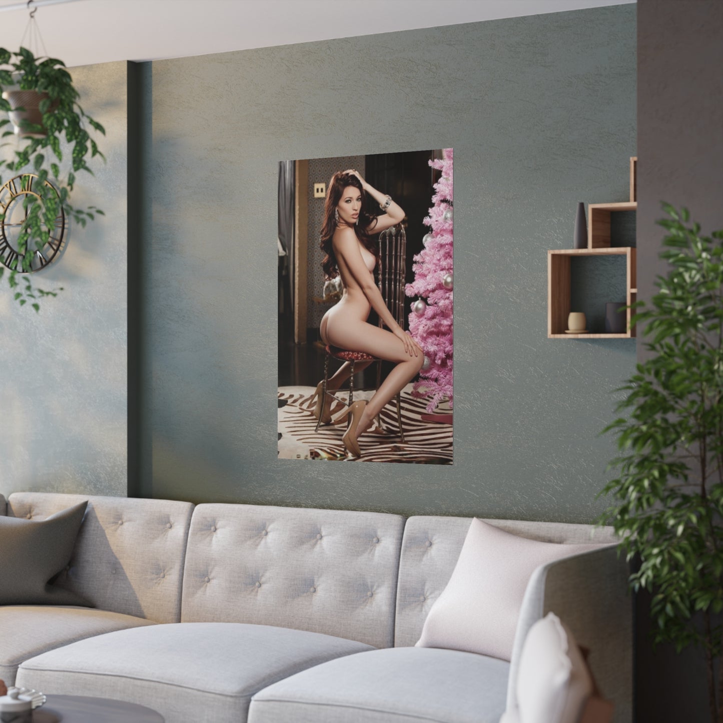 Satin Posters (210gsm) Caitlyn McSwain Nude