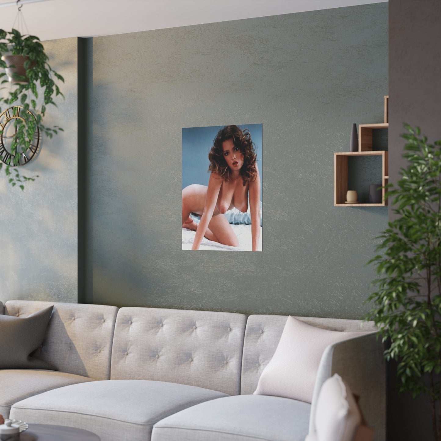 Satin Posters (210gsm) Retro Porn Star 1980s Traci