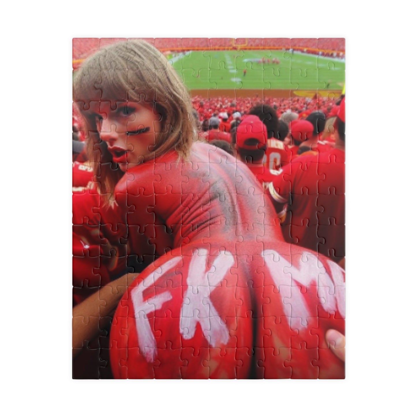 Puzzle (110, 252, 520, 1014-piece) Taylor Swift AI Nudes