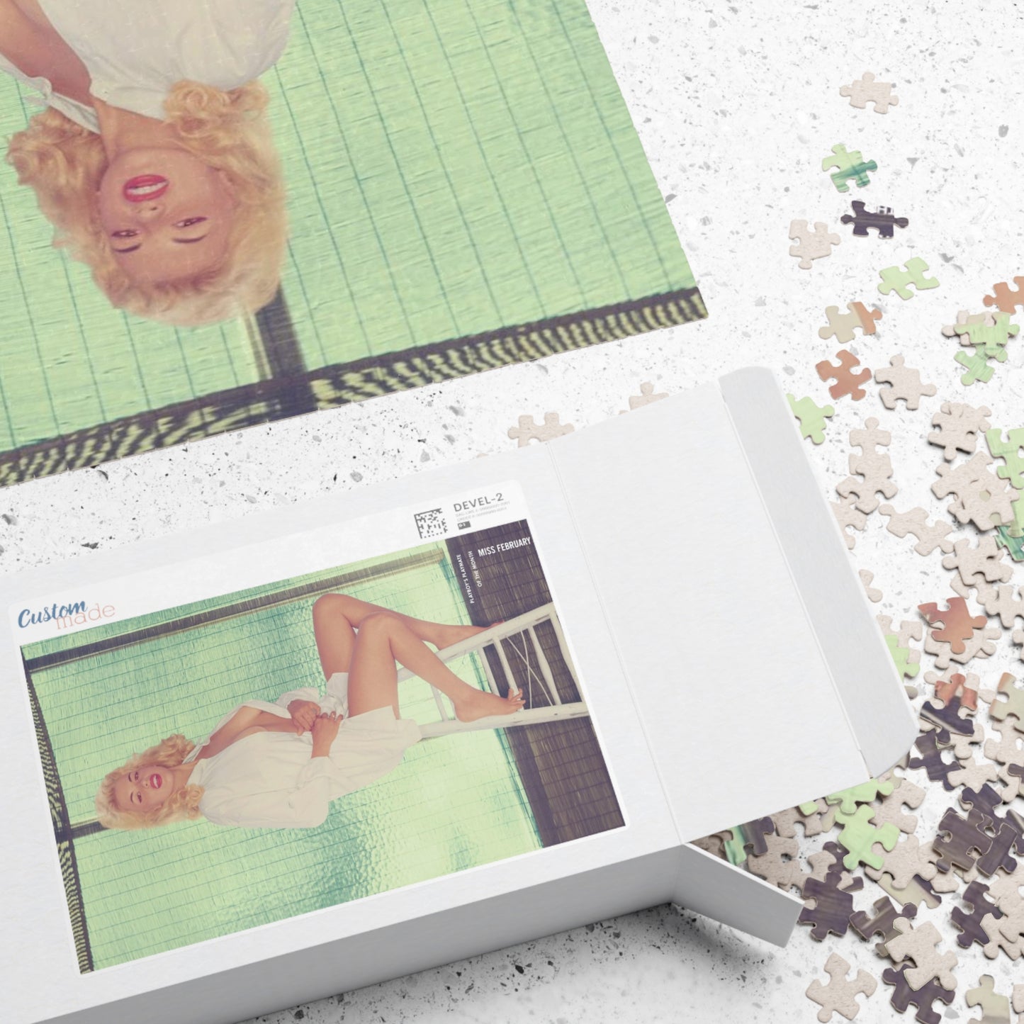 Puzzle (110, 252, 500, 1014-piece) Playboy Playmate Feb 1955 Jayne Mansfield