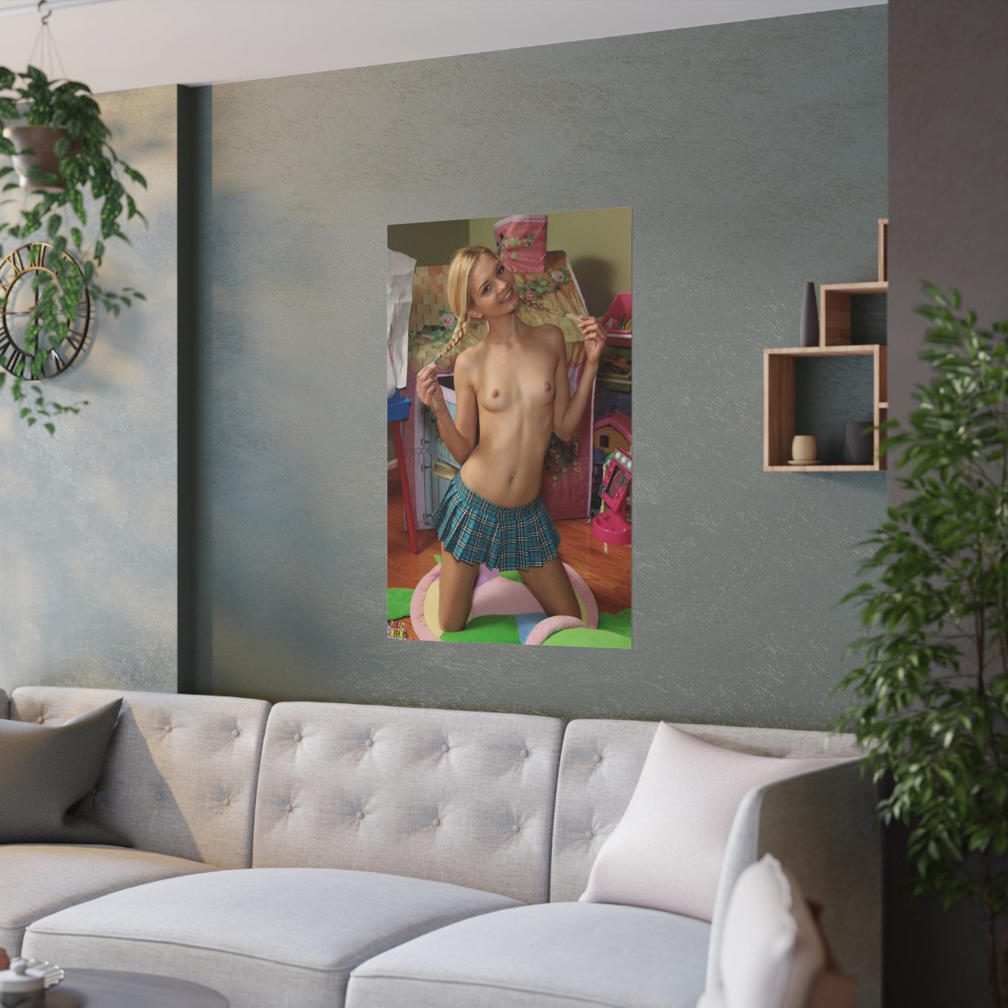 Satin Posters (210gsm) Franziska Facella Nude