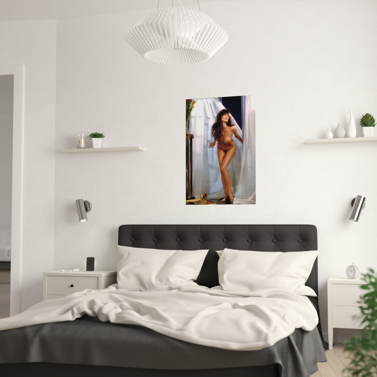 Satin Posters (210gsm) Retro Adult Star Julie Strain