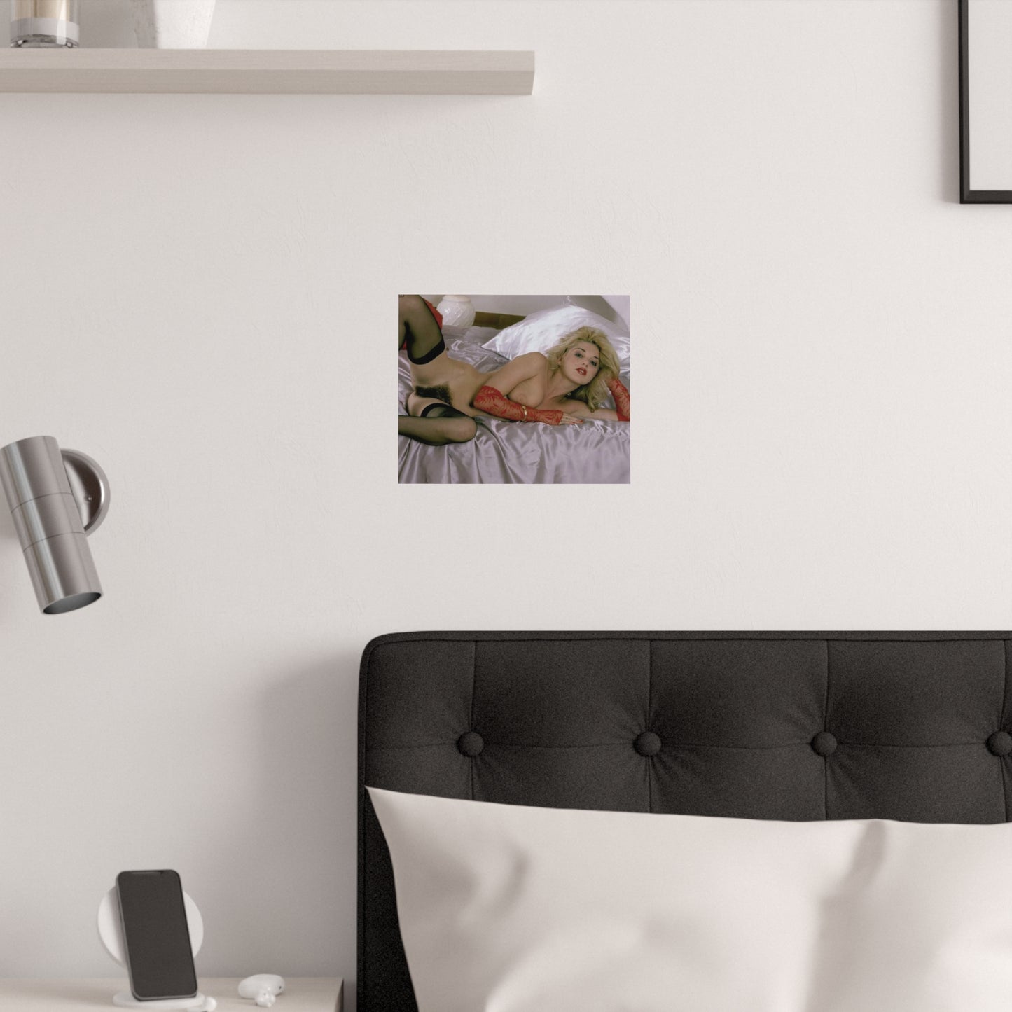 Satin Posters (210gsm) Retro French Porn Star Marilyn Jess