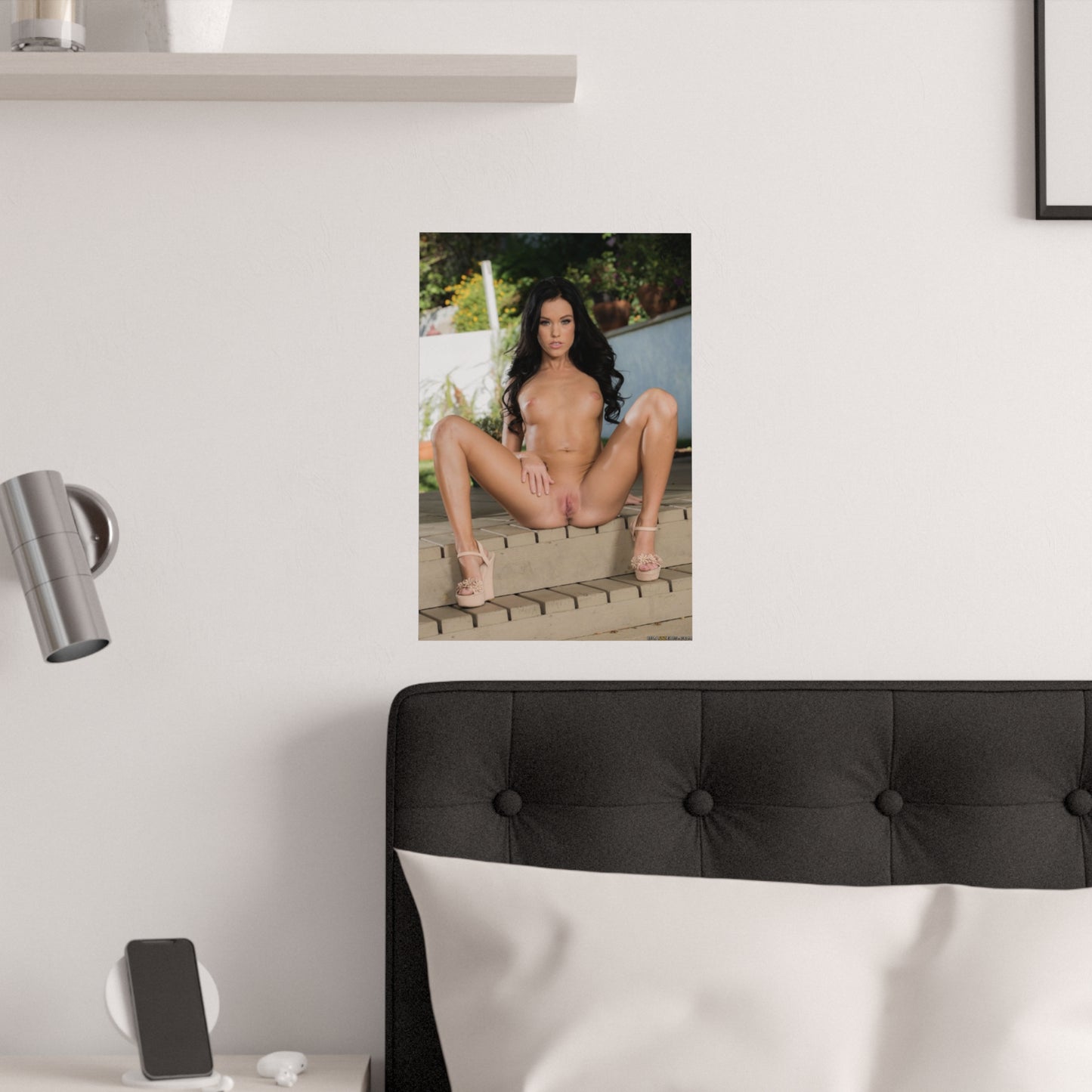 Satin Posters (210gsm) Megan Rain Nude #3