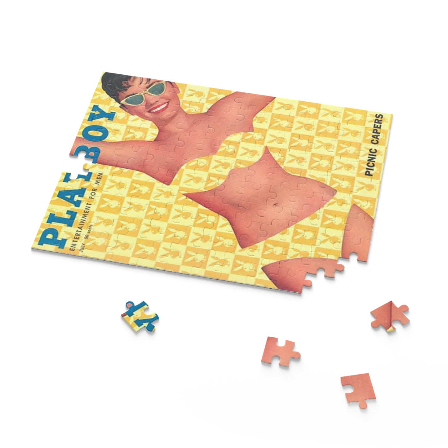 Puzzle (120, 252, 500-Piece) Playboy Cover July 1958