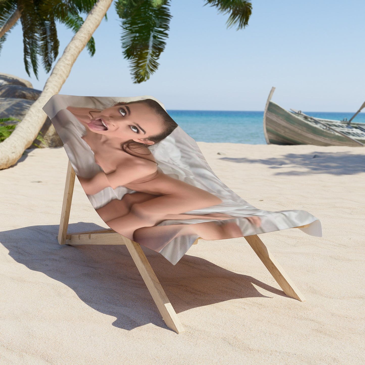 Beach Towel Charity Crawford Nude