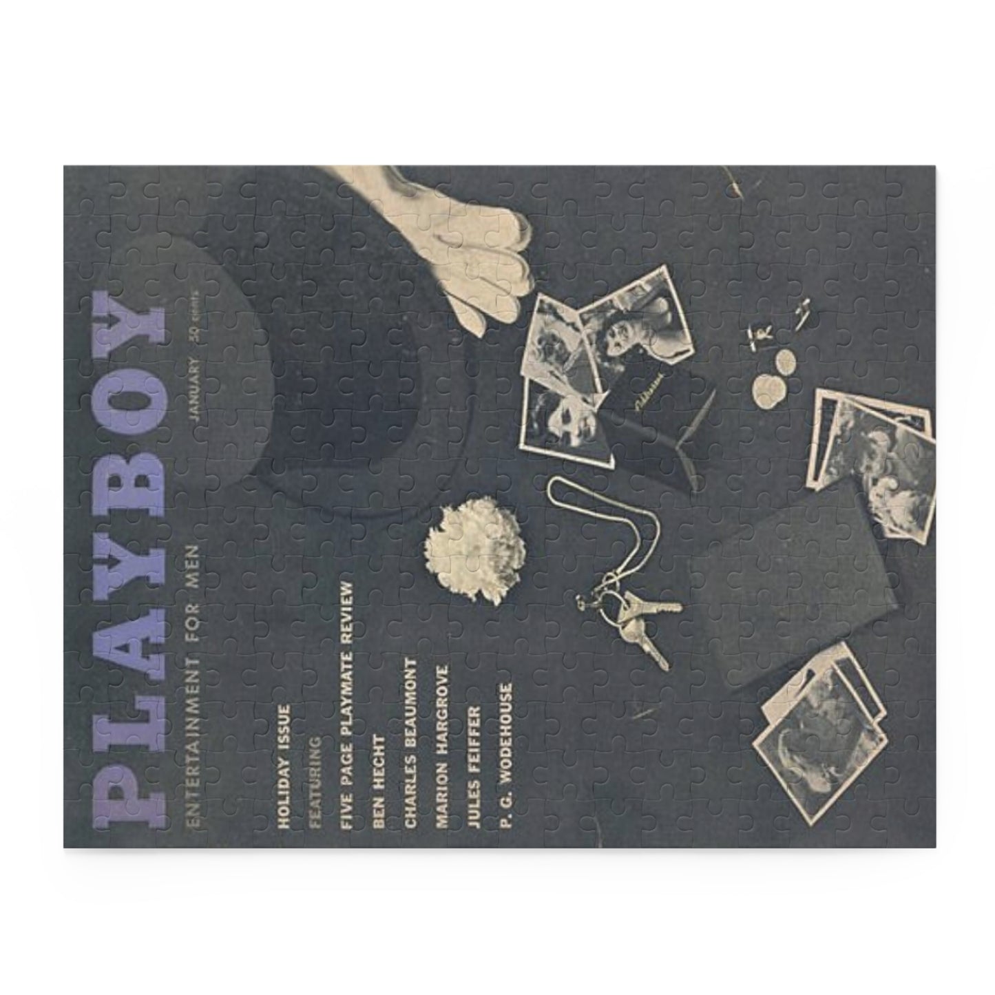 Puzzle (120, 252, 500-Piece) Playboy Cover January 1959