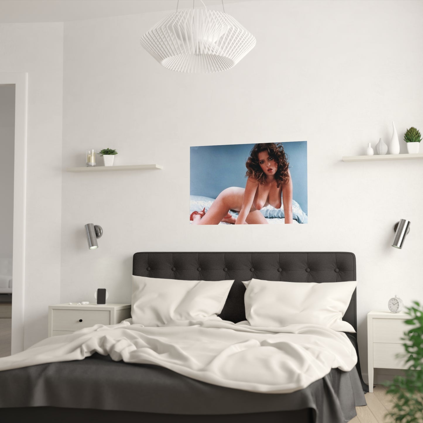 Satin Posters (210gsm) Retro Porn Star 1980s Traci