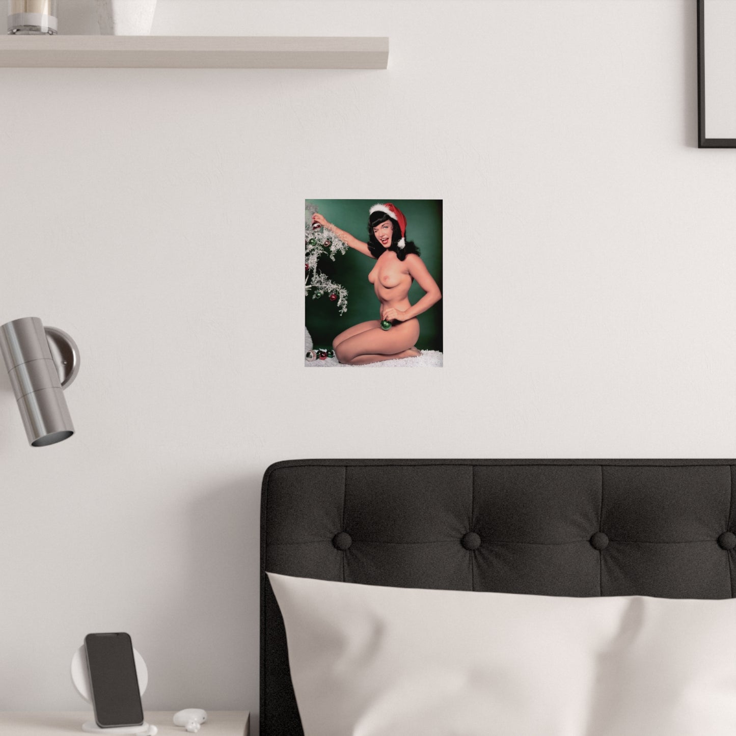 Satin Posters (210gsm) Playmate January 1955 Bettie Page