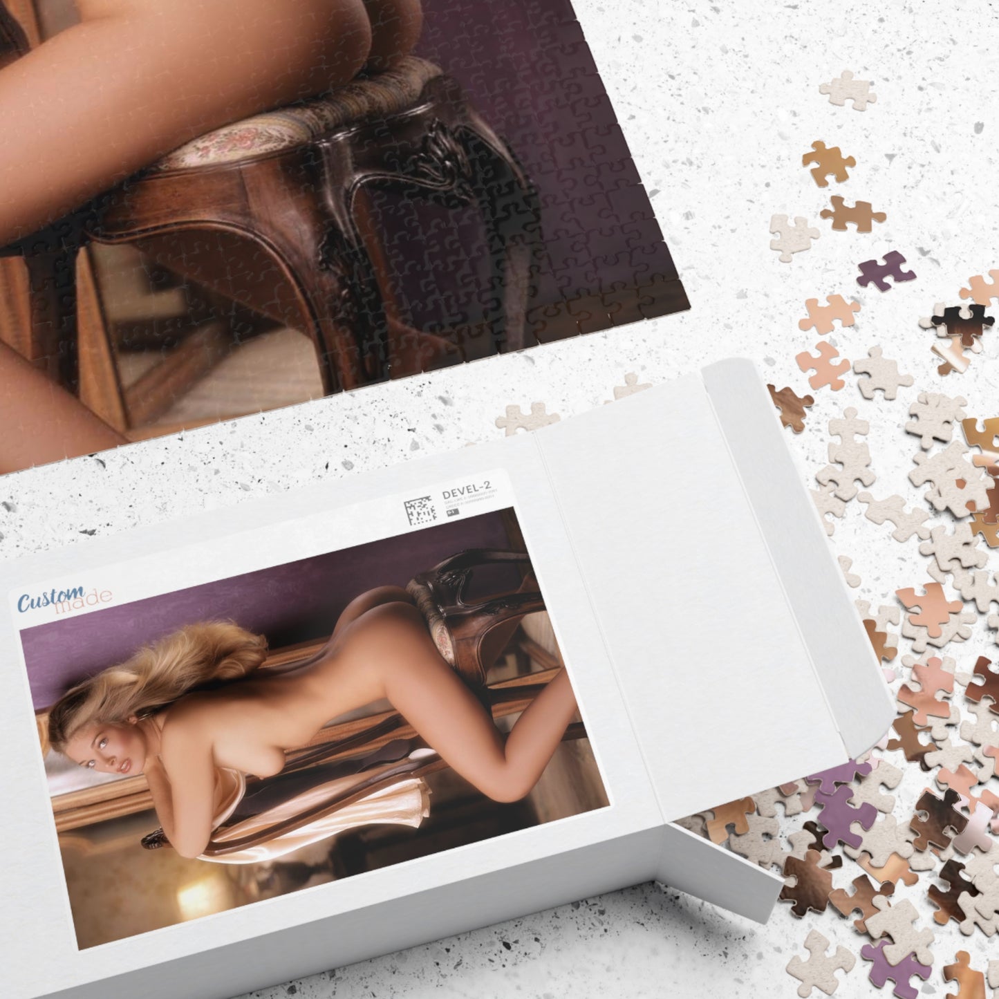 Puzzle (110, 252, 500, 1014-piece) Playboy Playmate January 1977 Susan Kiger