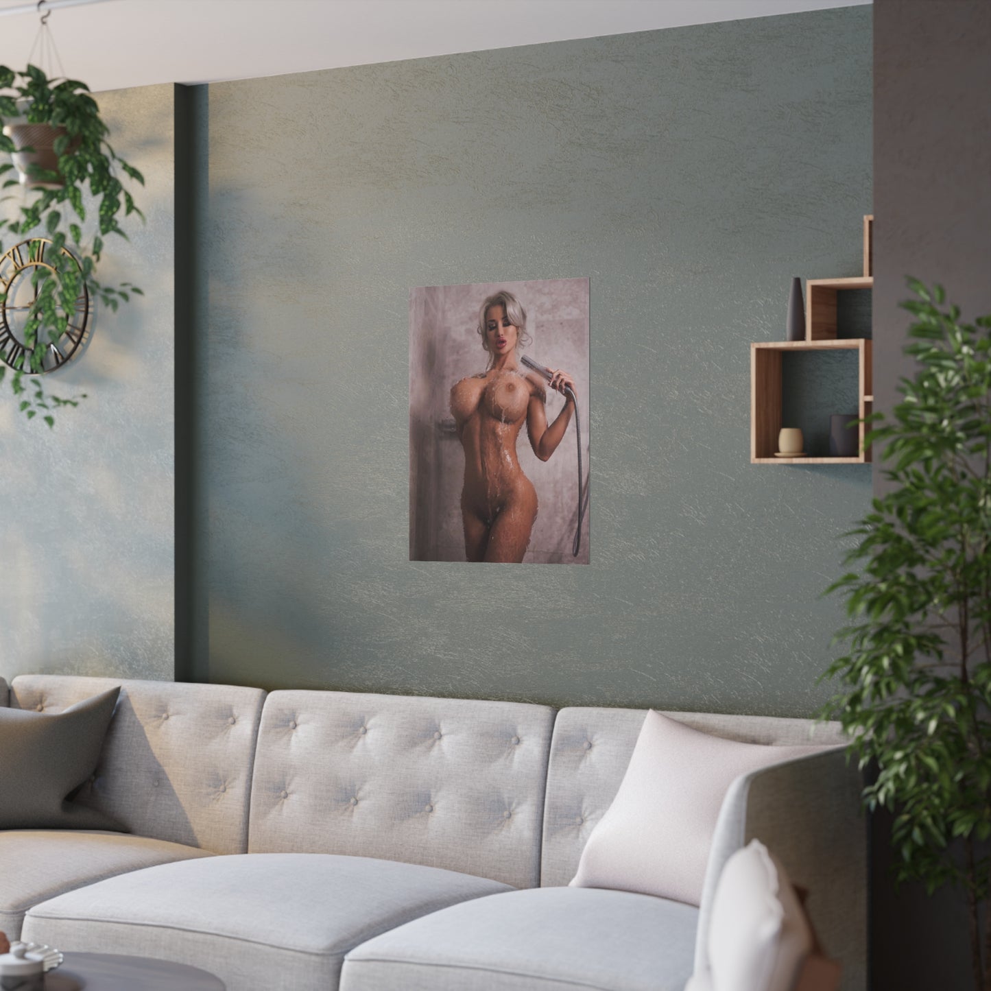 Satin Posters (210gsm) Busty Paulina J Candy Nude