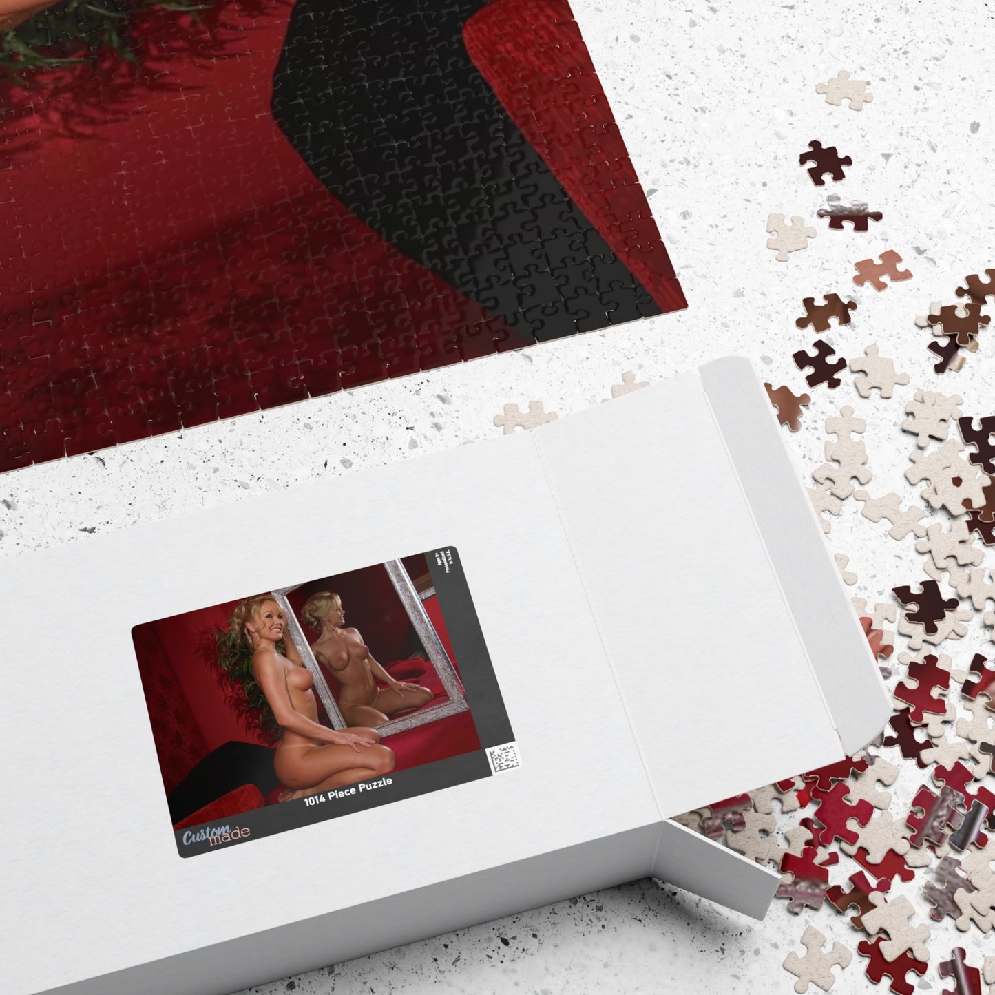 Puzzle (110, 252, 520, 1014-piece) Retro Adult Star Sylvia Saint Nude