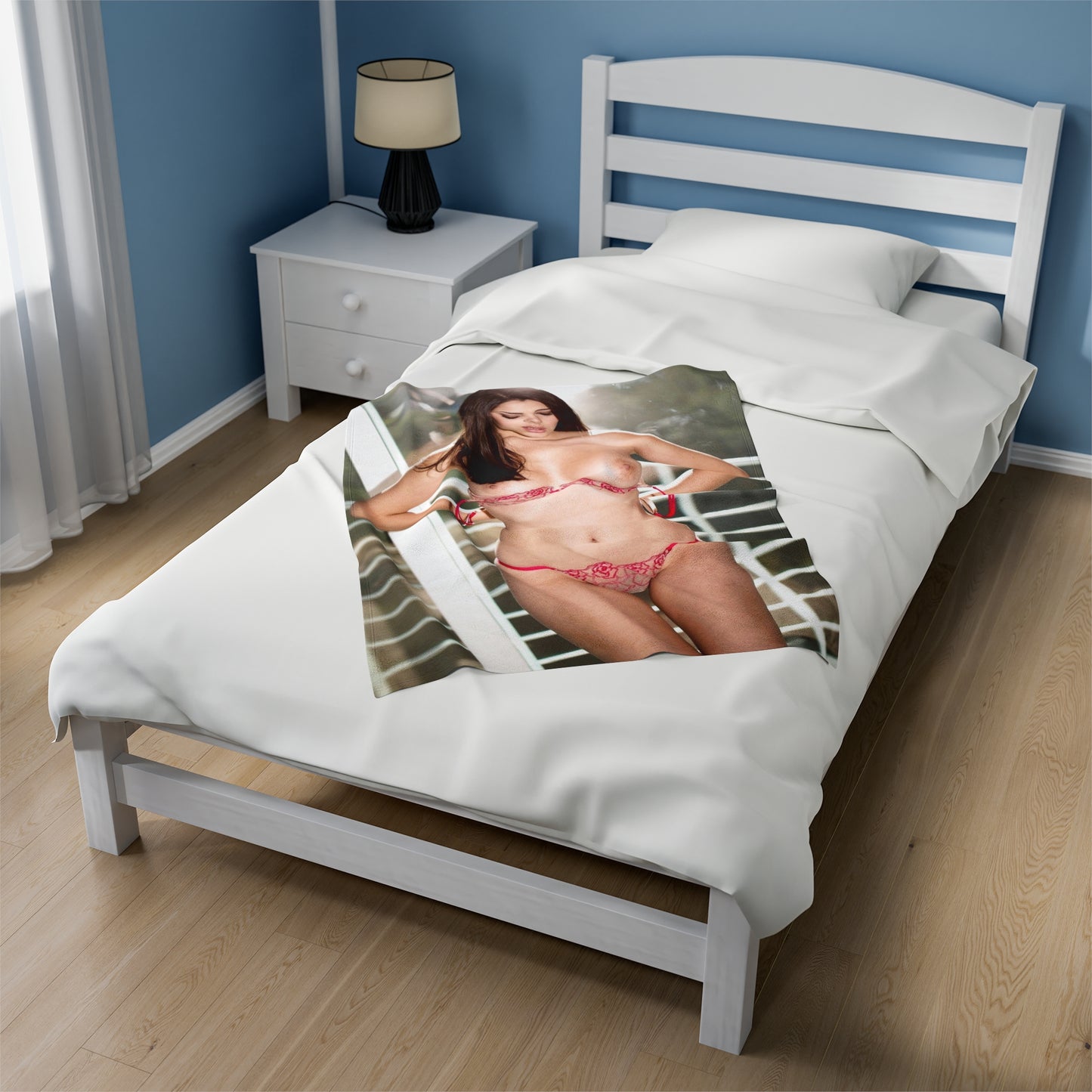 Velveteen Plush Blanket Pornstar Valentina Nappi Nude