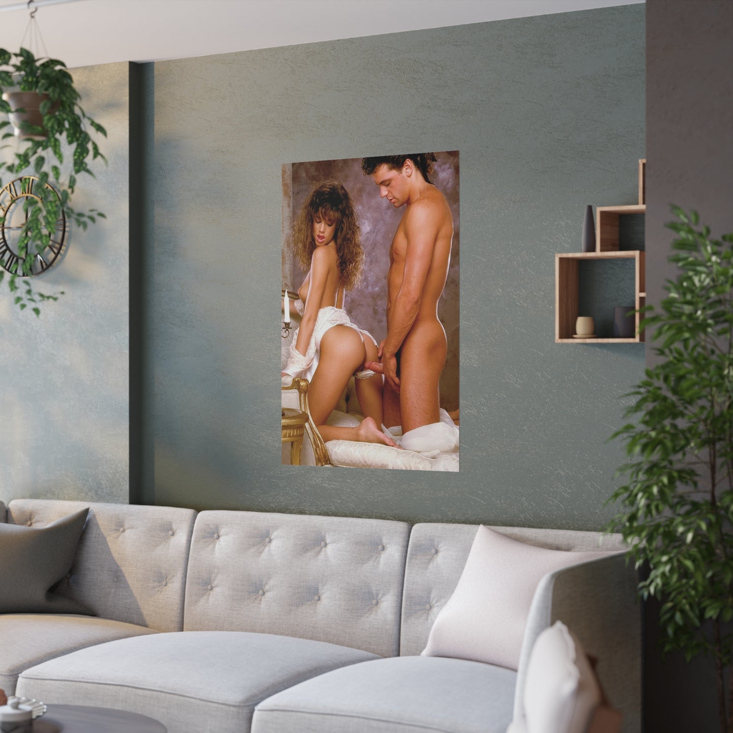Satin Posters (210gsm) Racquel Darrian Nude
