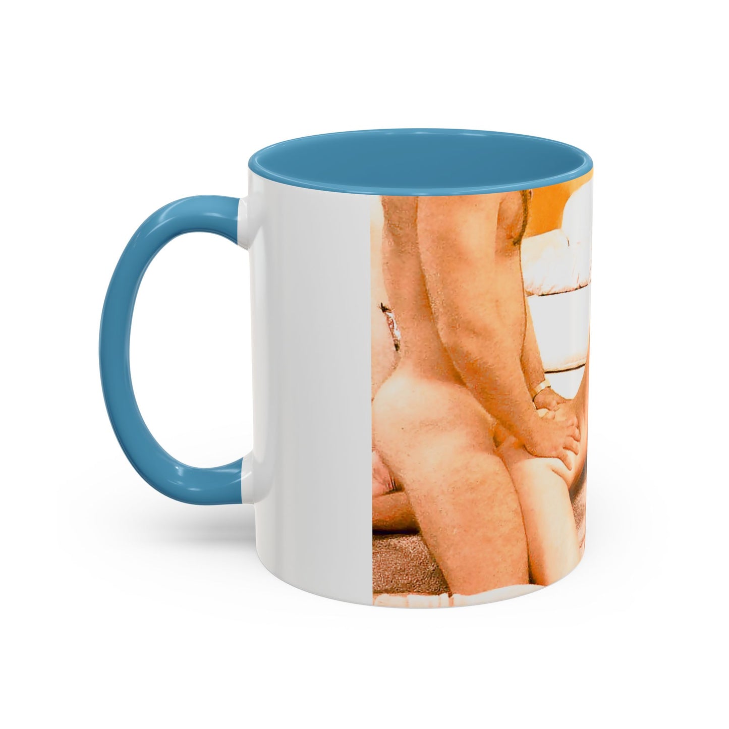 Accent Coffee Mug (11, 15oz) Traci Lords Nude Naked Fucking Retro