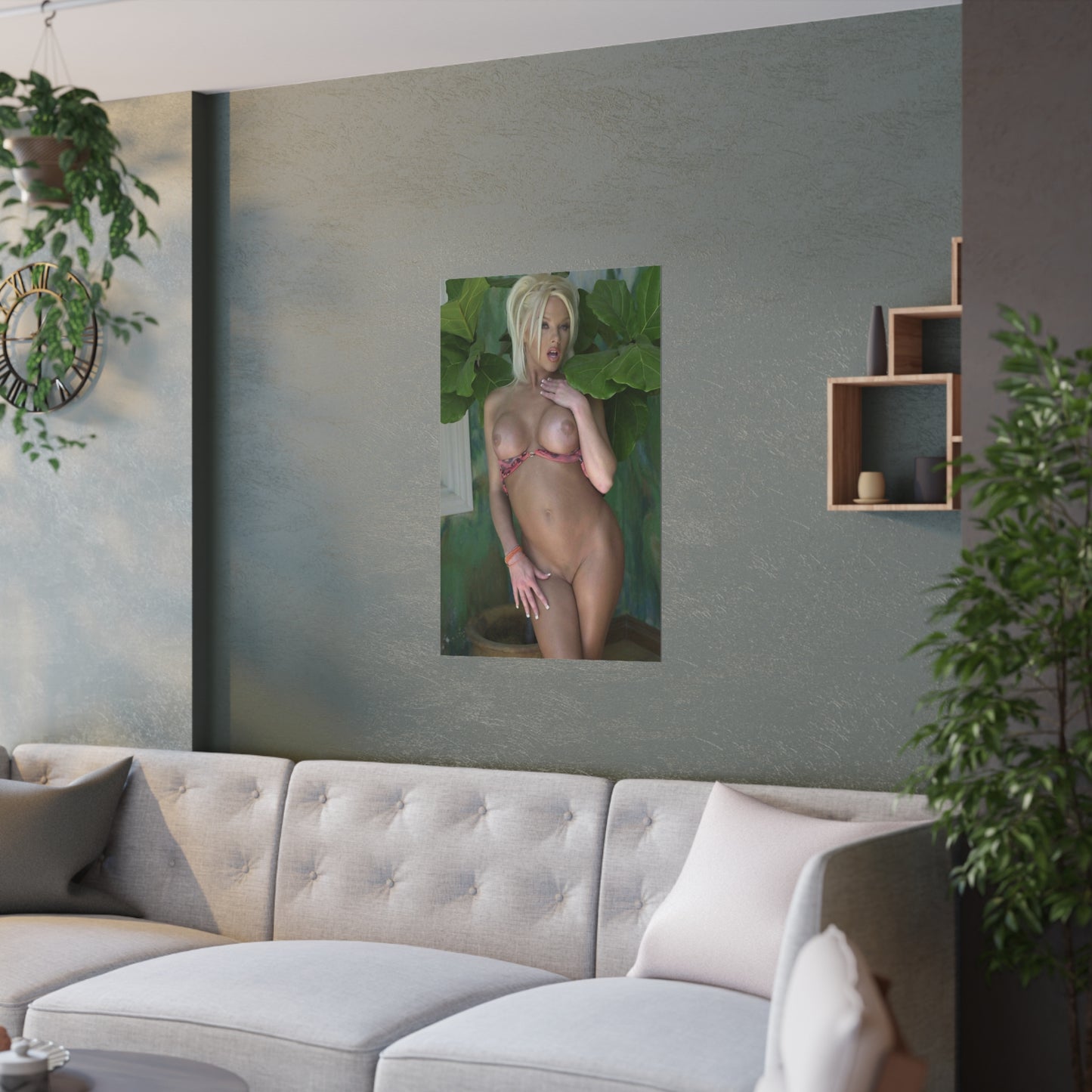 Satin Posters (210gsm) Pornstar Chloe Jones Nude