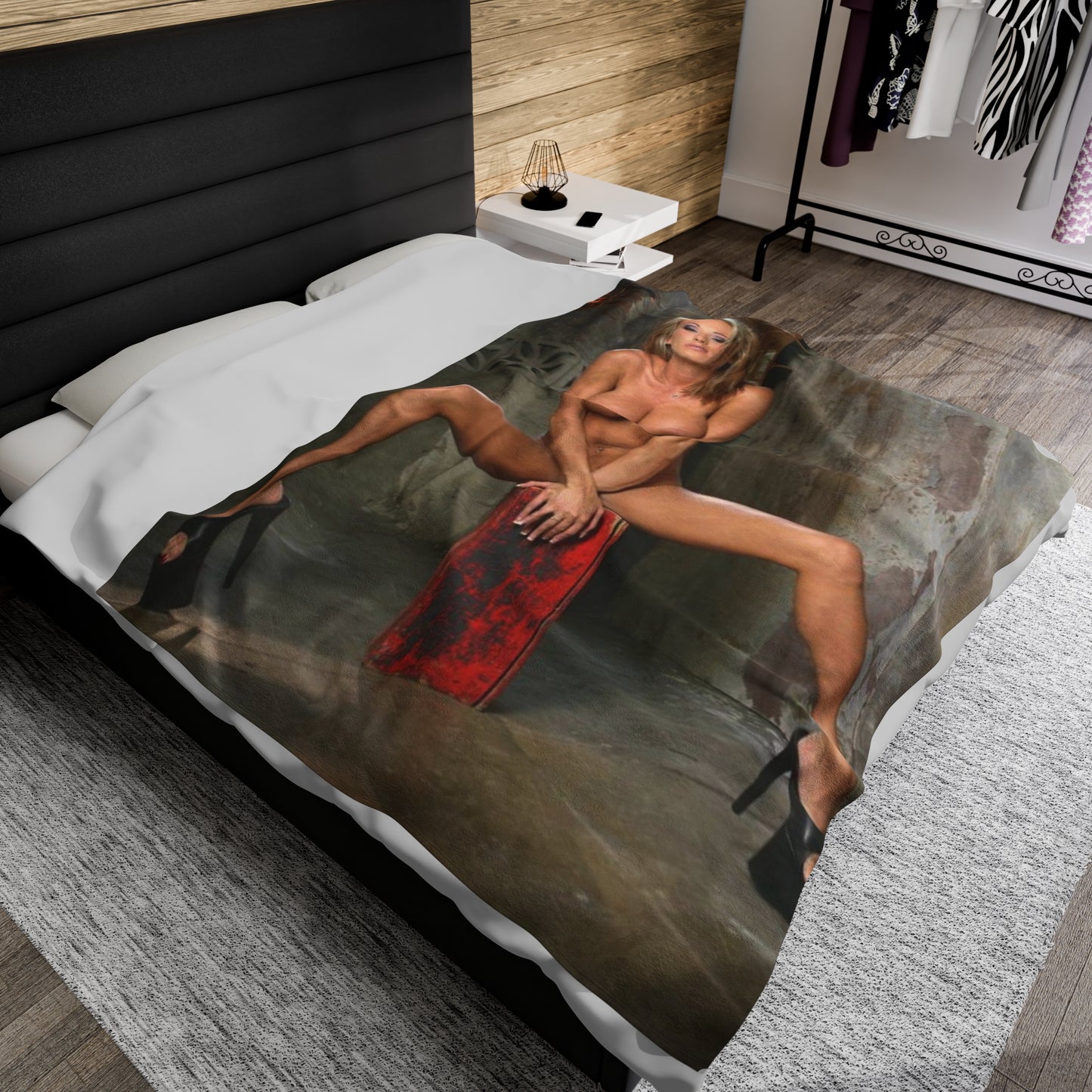 Velveteen Plush Blanket Pornstar Briana Banks Nude