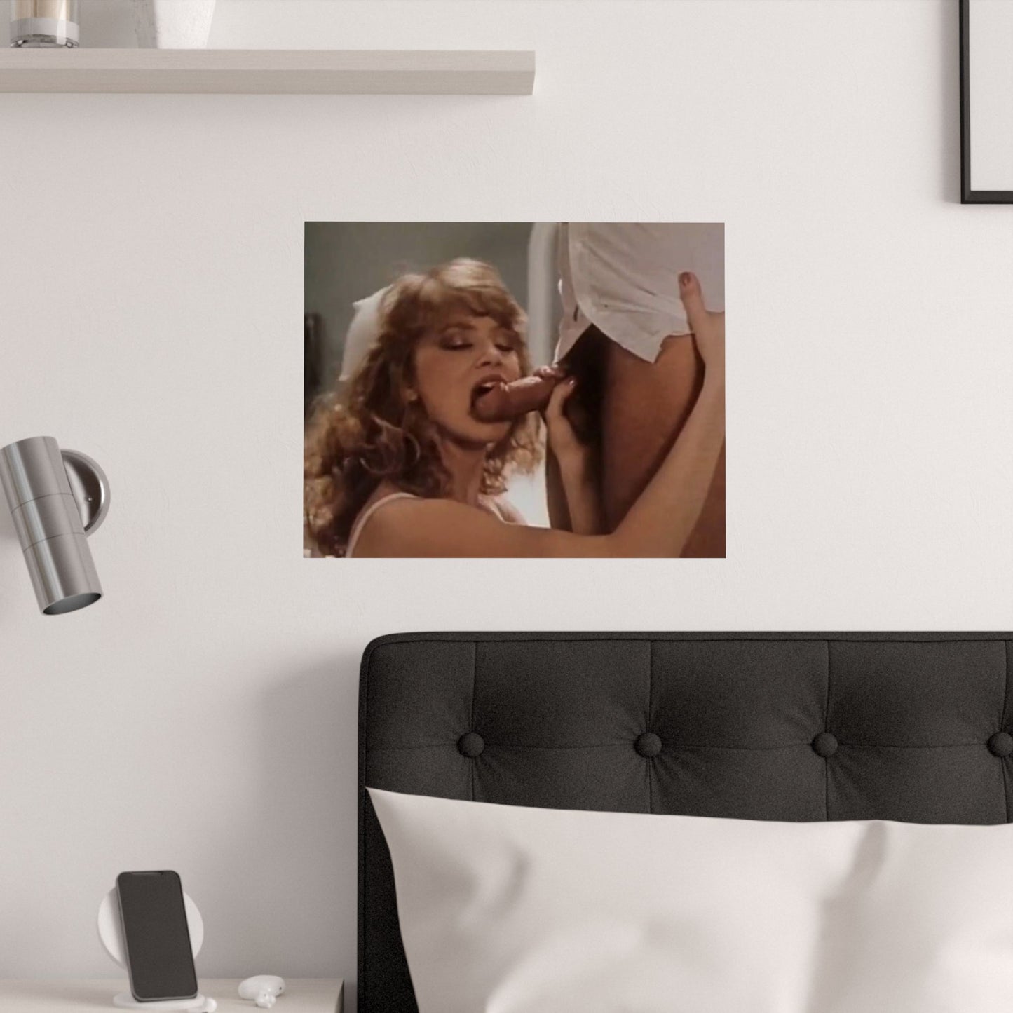 Satin Posters (210gsm) Traci Lords Nude Retro Pornstar Sex