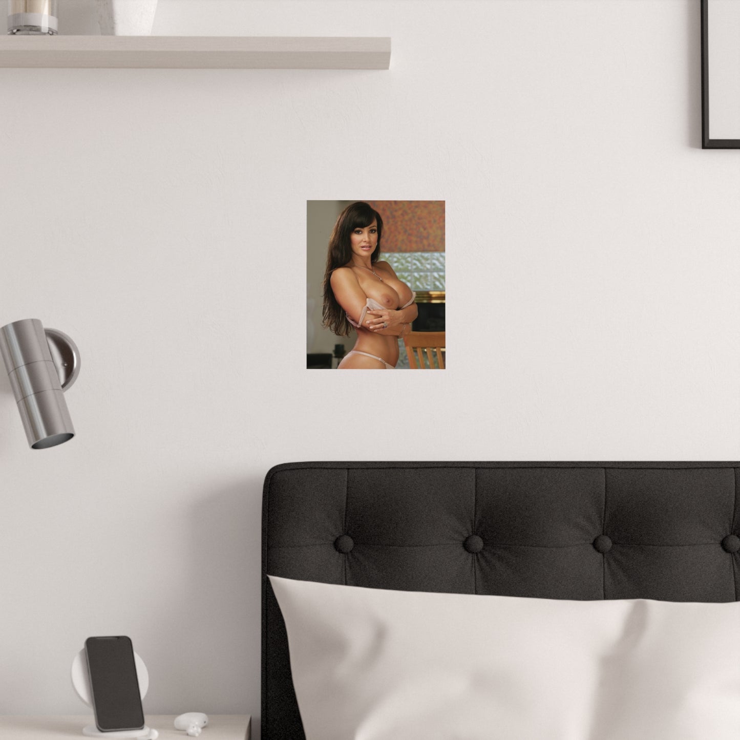 Satin Posters (210gsm) Pornstar Lisa Ann Nude