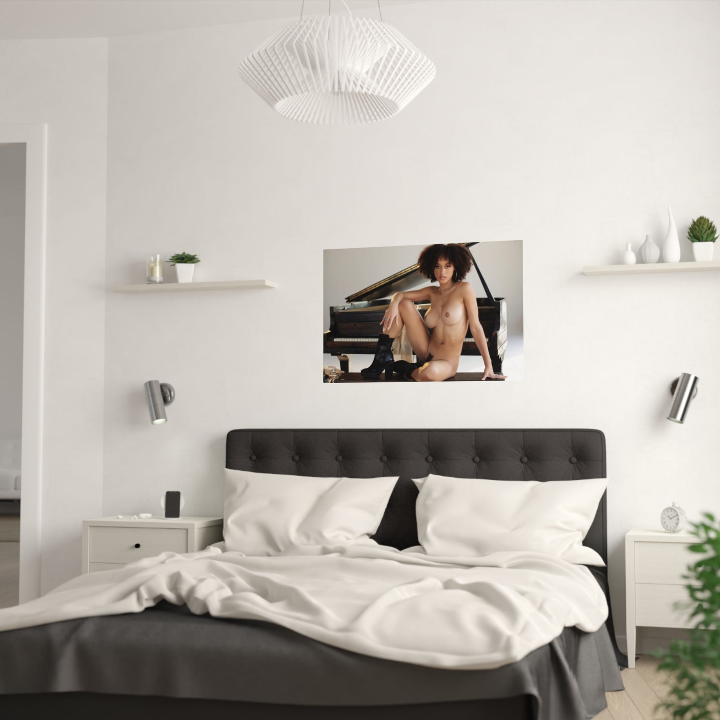 Satin Posters (210gsm) Penthouse Pet March 2022 Stormi Maya