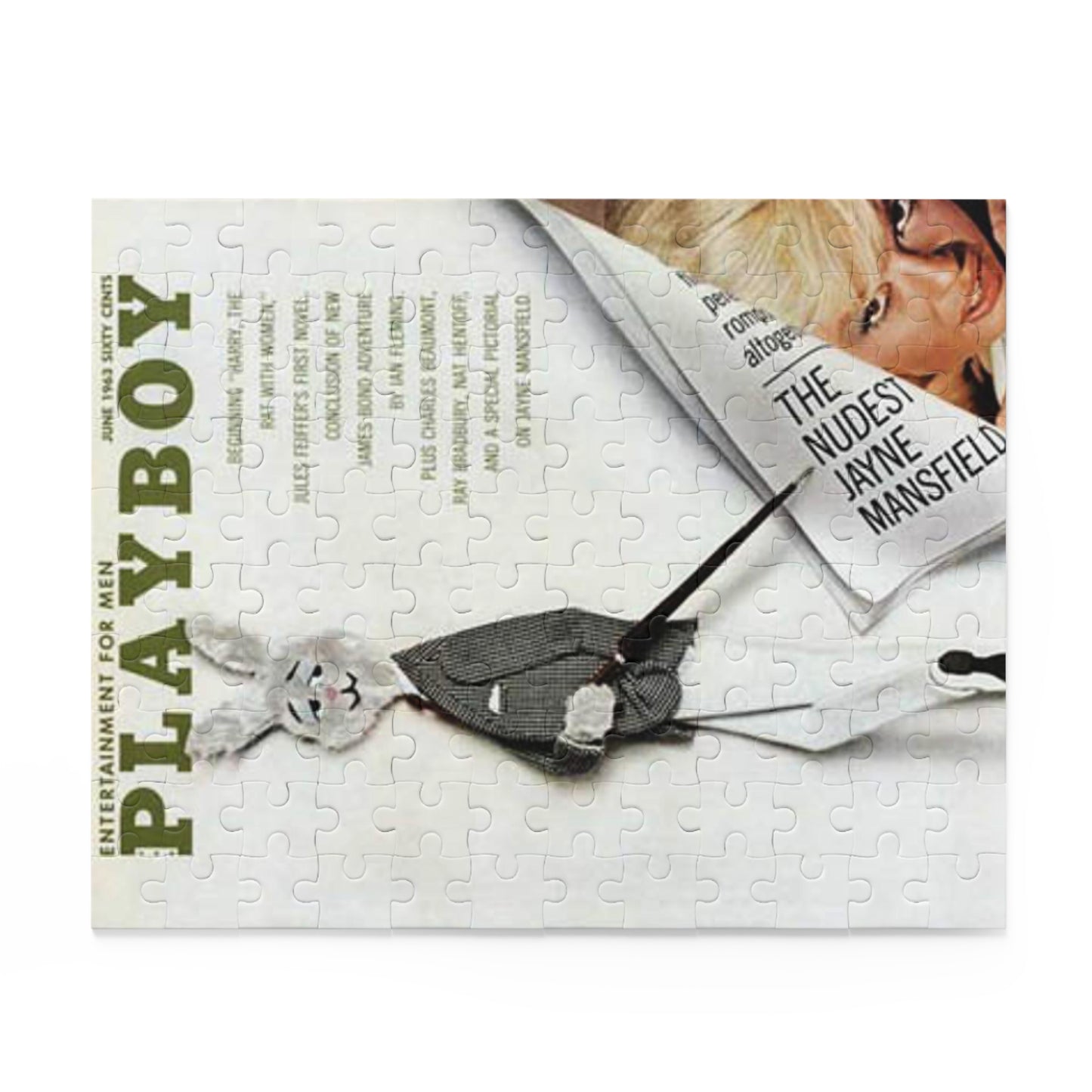 Puzzle (120, 252, 500-Piece) Playboy Cover June 1963