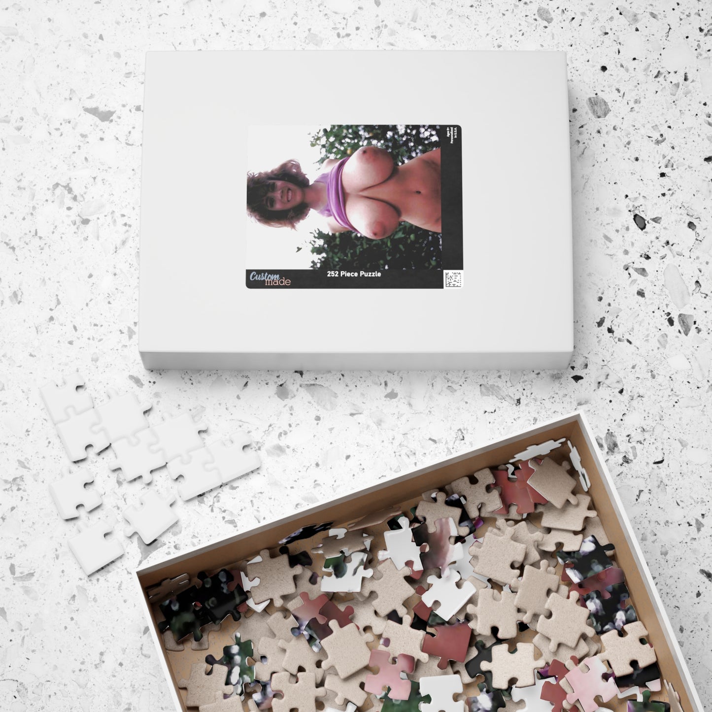 Puzzle (110, 252, 520, 1014-piece) Retro Adult Star Christy Canyon Nude