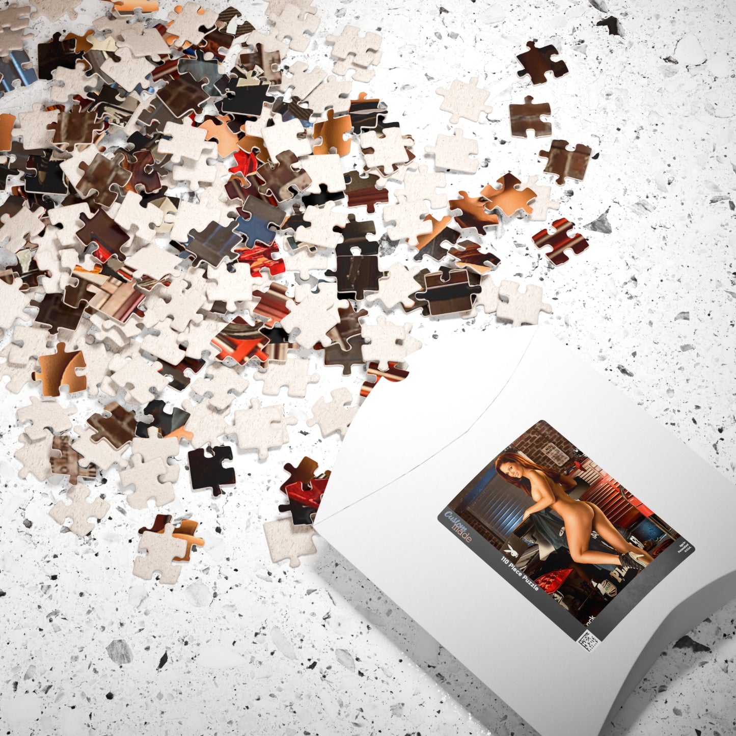 Puzzle (110, 252, 500, 1014-piece) Playmate 2008 AJ Alexander Nude