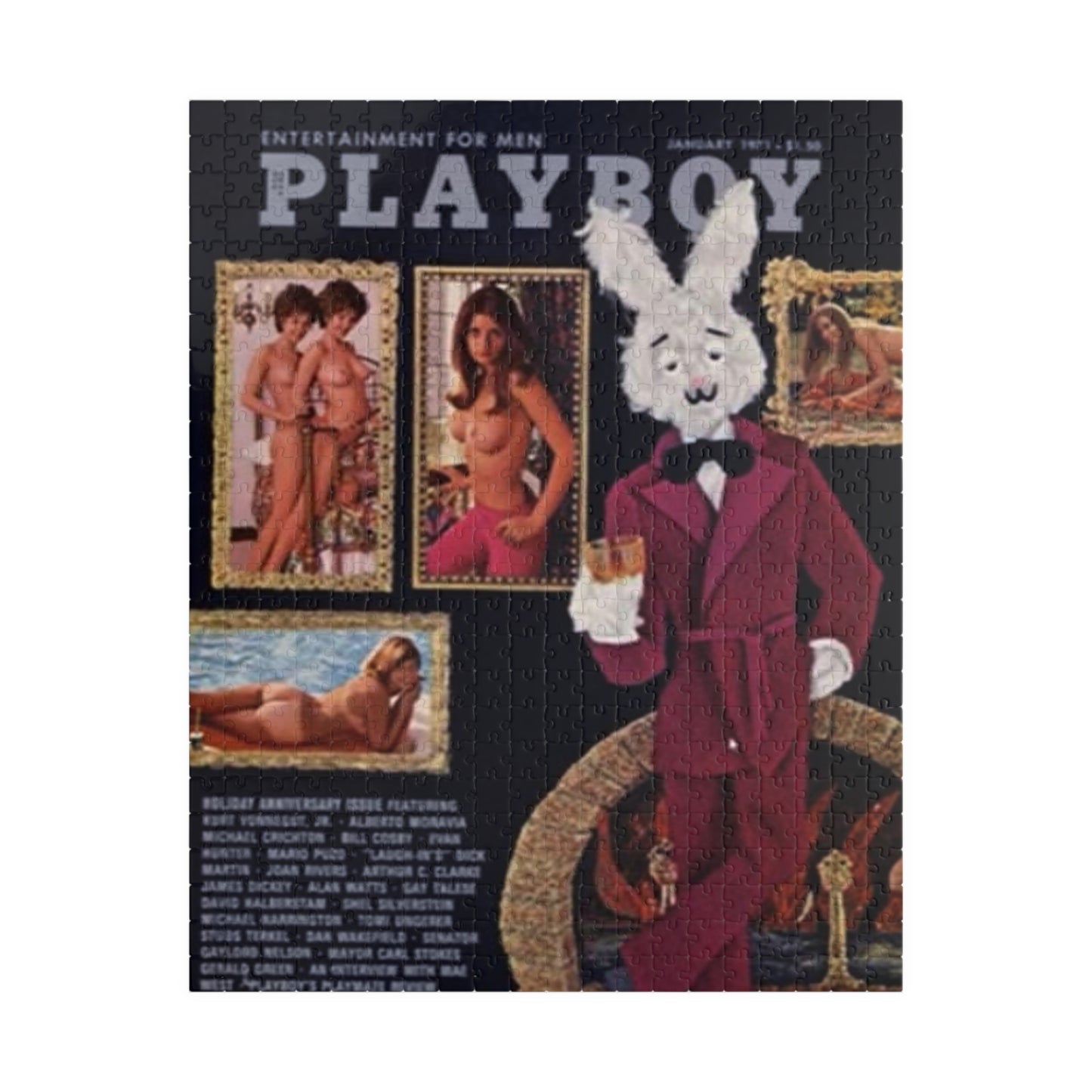 Puzzle (110, 252, 500, 1014-piece) Playboy Cover January 1971