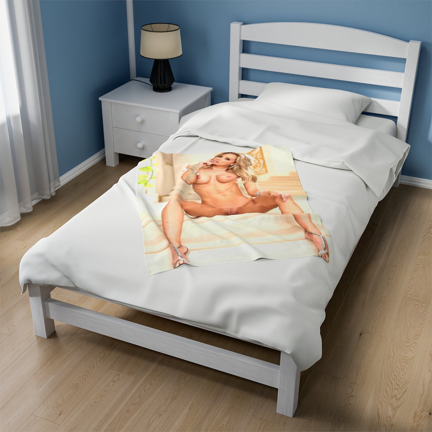 Velveteen Plush Blanket Pornstar Teagan Presley Nude