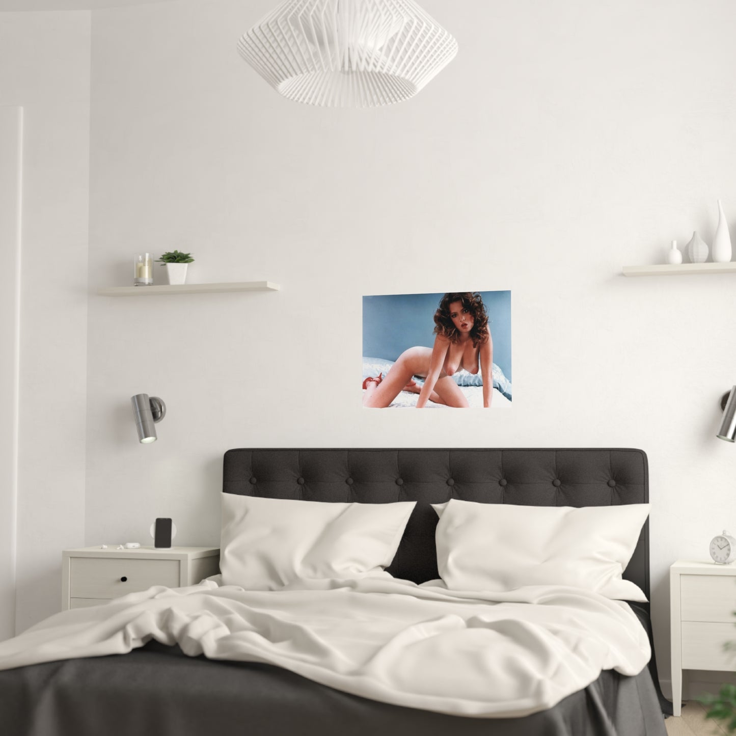 Satin Posters (210gsm) Retro Porn Star 1980s Traci
