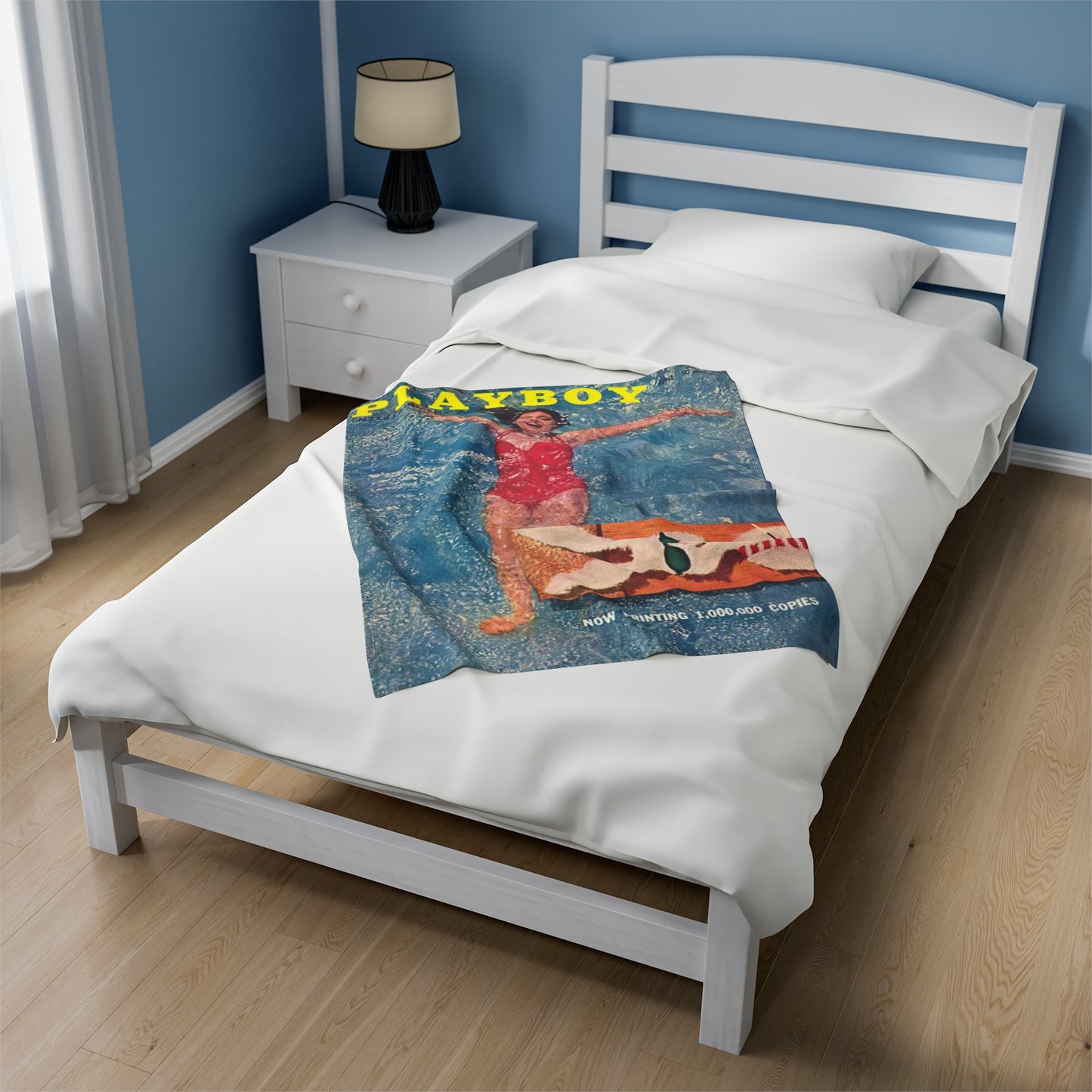 Velveteen Plush Blanket Cover June 1956