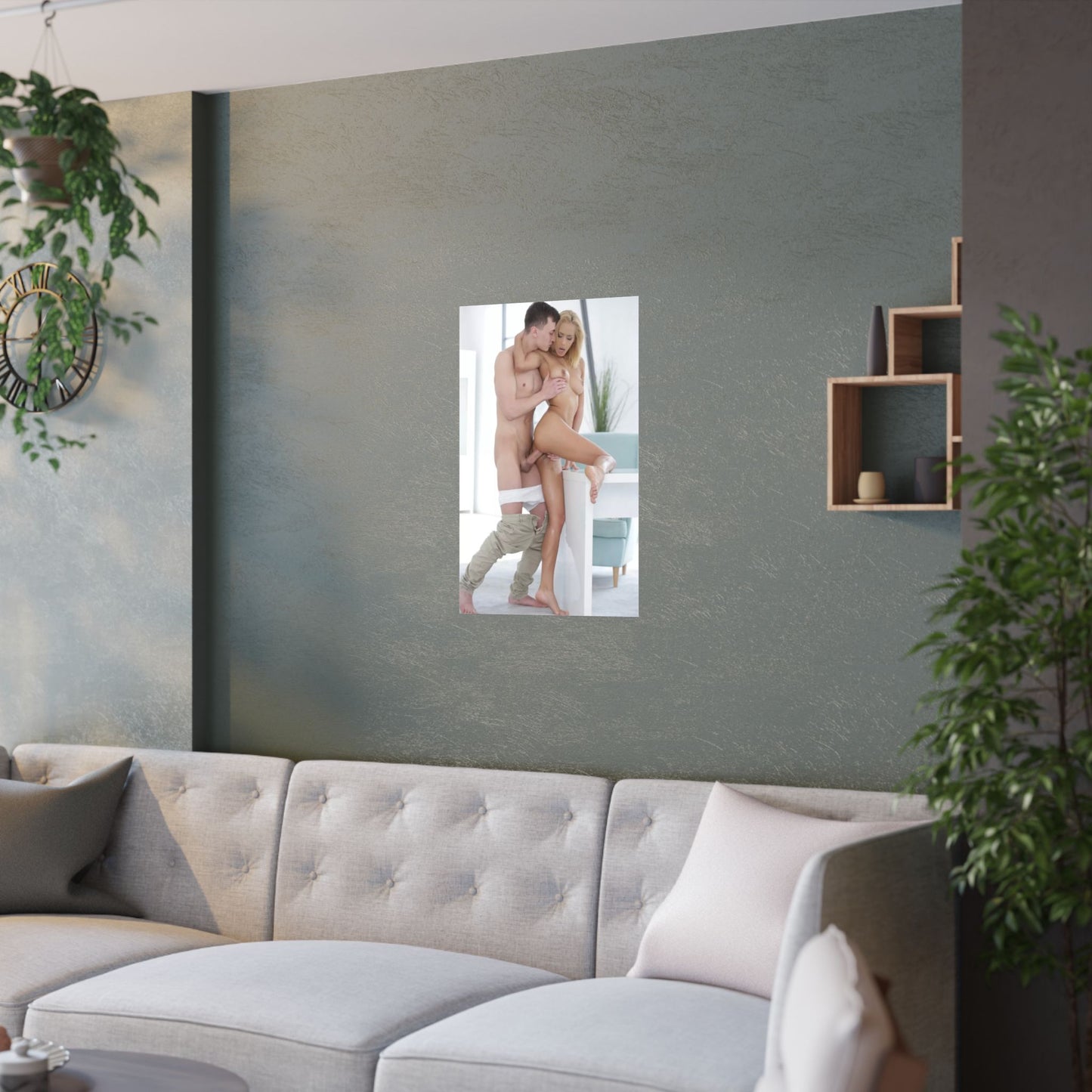 Satin Posters (210gsm) Veronica Leal Nude