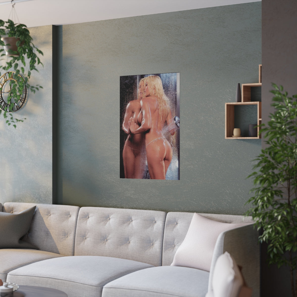 Satin Posters (210gsm) Torrie Wilson Nude