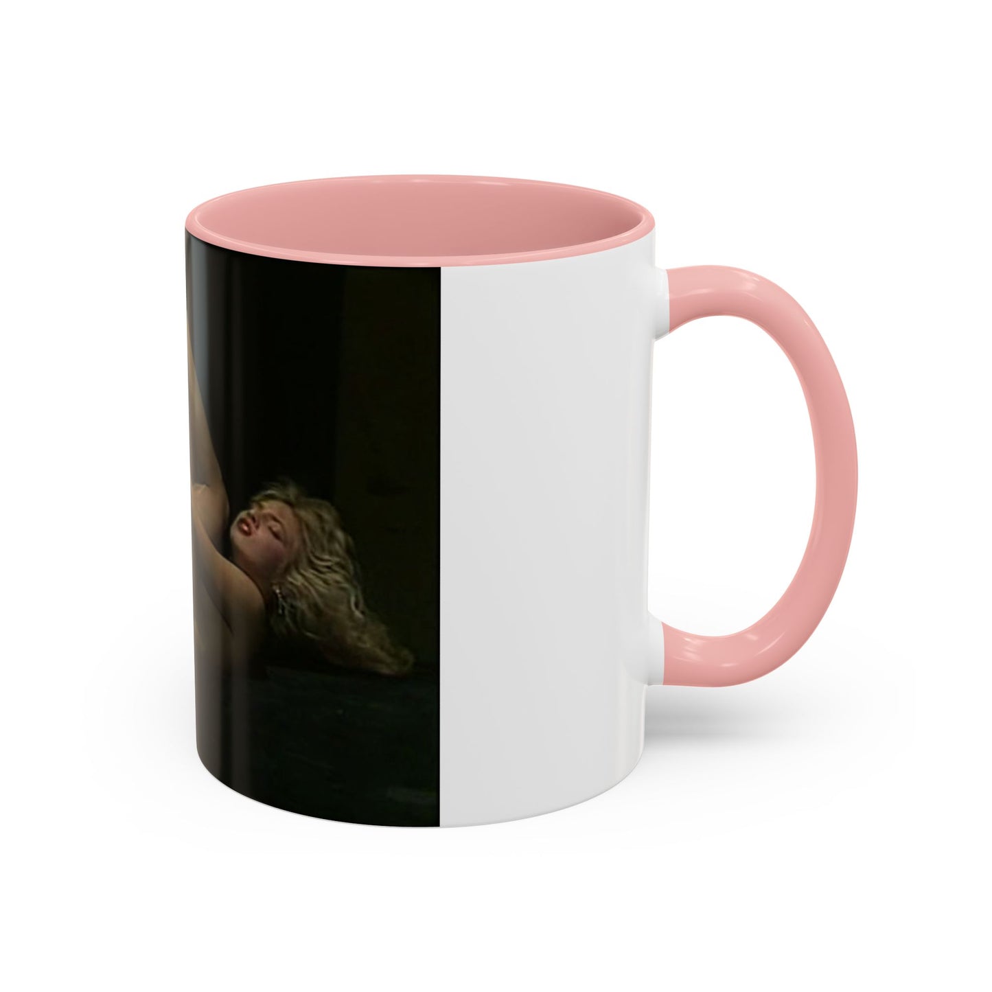 Accent Coffee Mug (11, 15oz) Traci Lords Nude Naked Fucking Retro