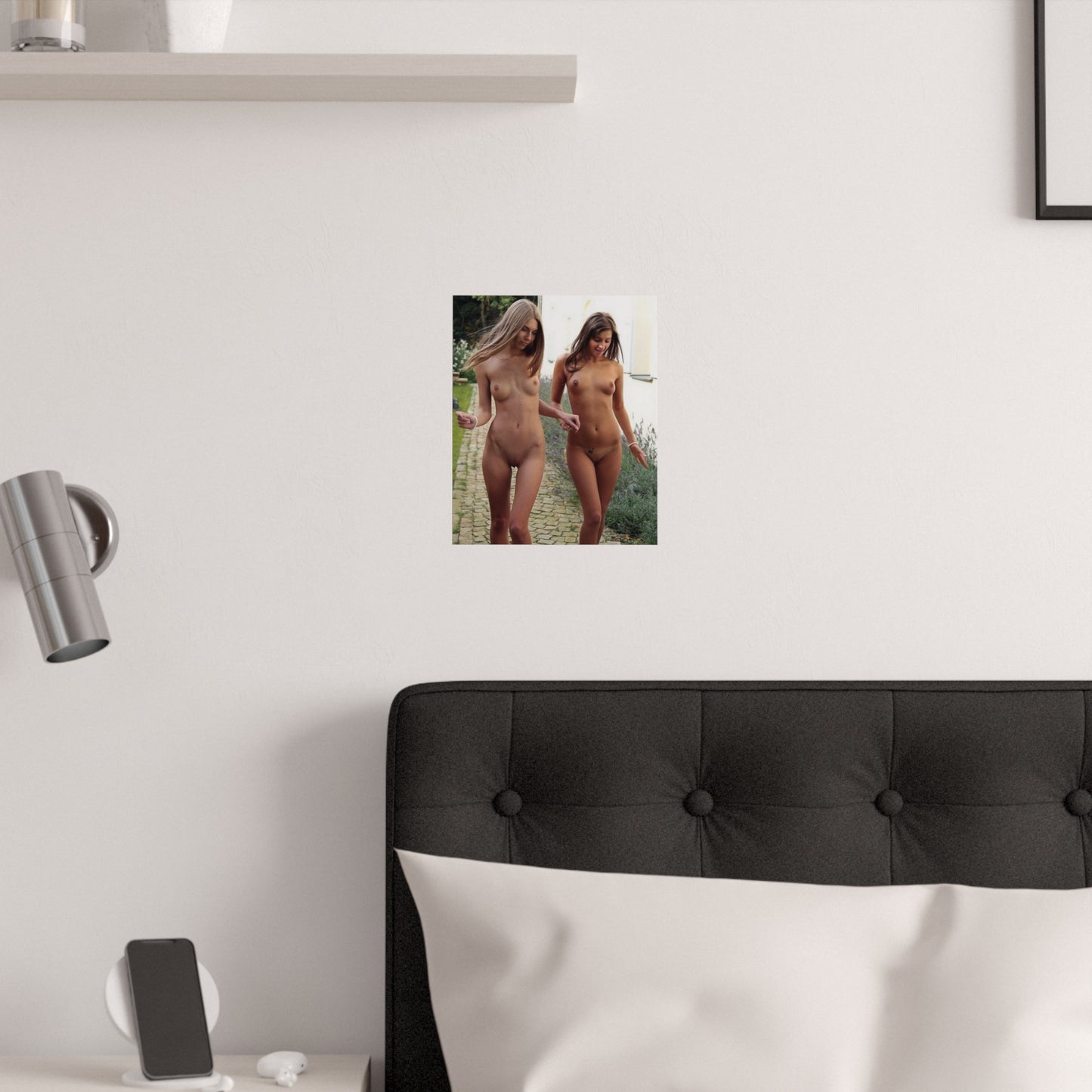 Satin Posters (210gsm) Nude Walk