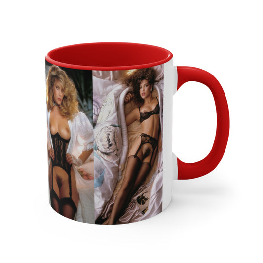 Accent Coffee Mug, 11oz Playboy Playmates 1986 January - April