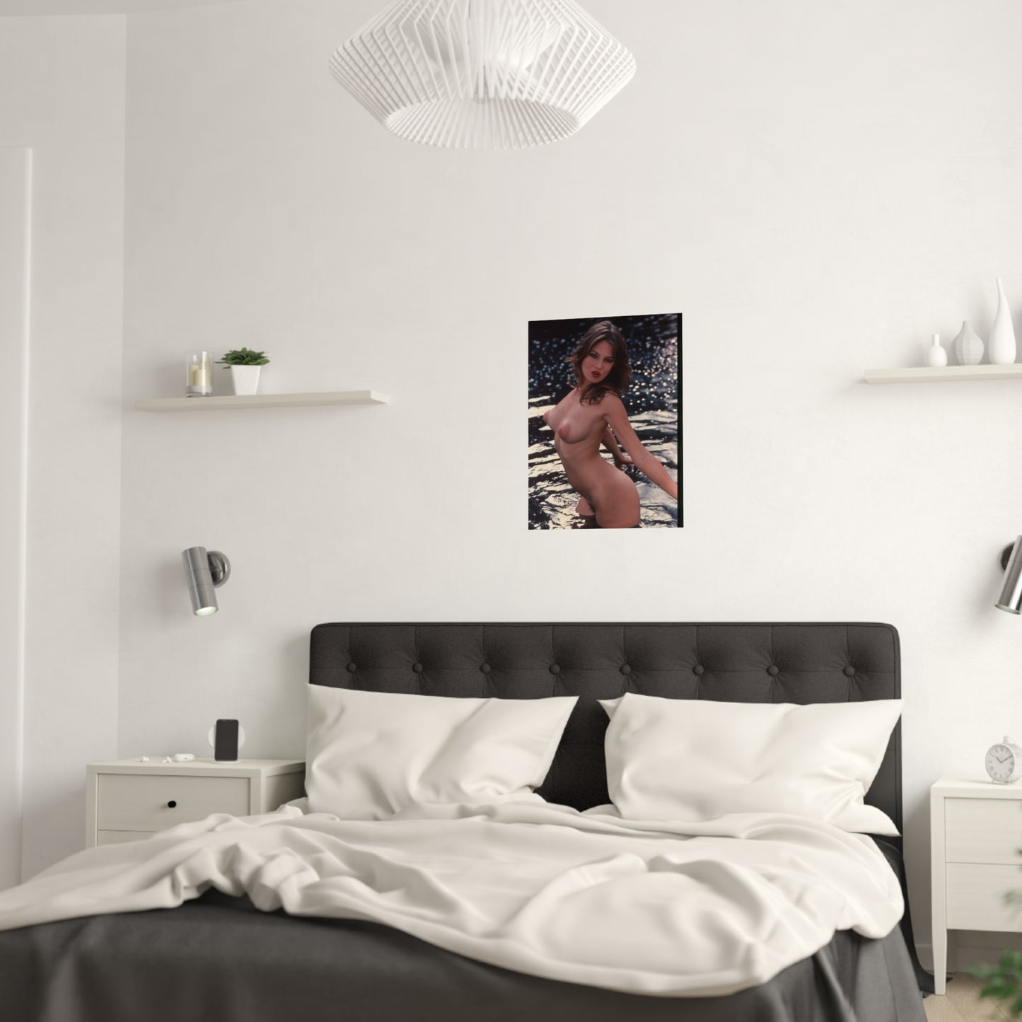 Satin Posters (210gsm) Retro Porn Star 1980s Traci