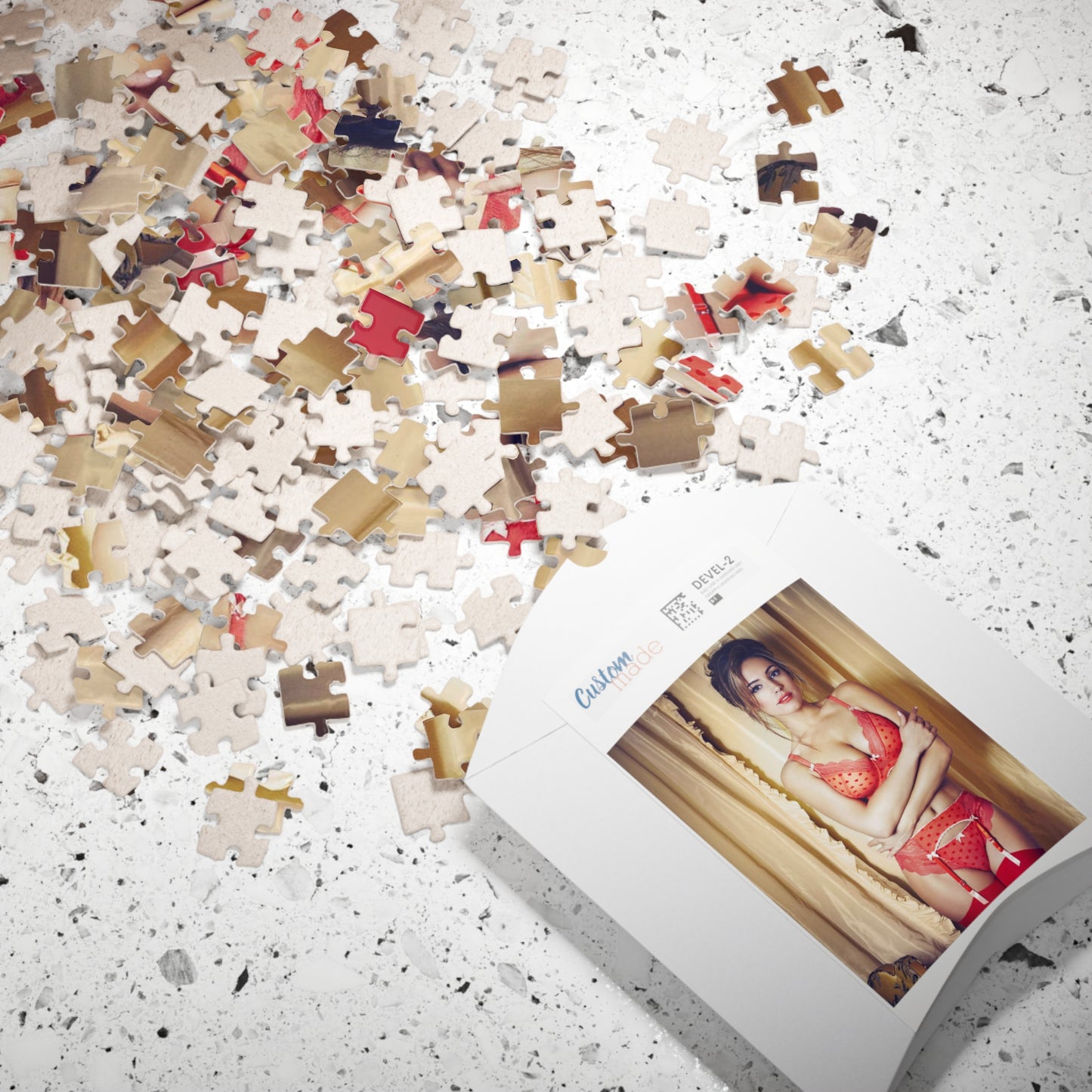 Puzzle (110, 252, 520, 1014-piece) Kelly Brook Lingerie