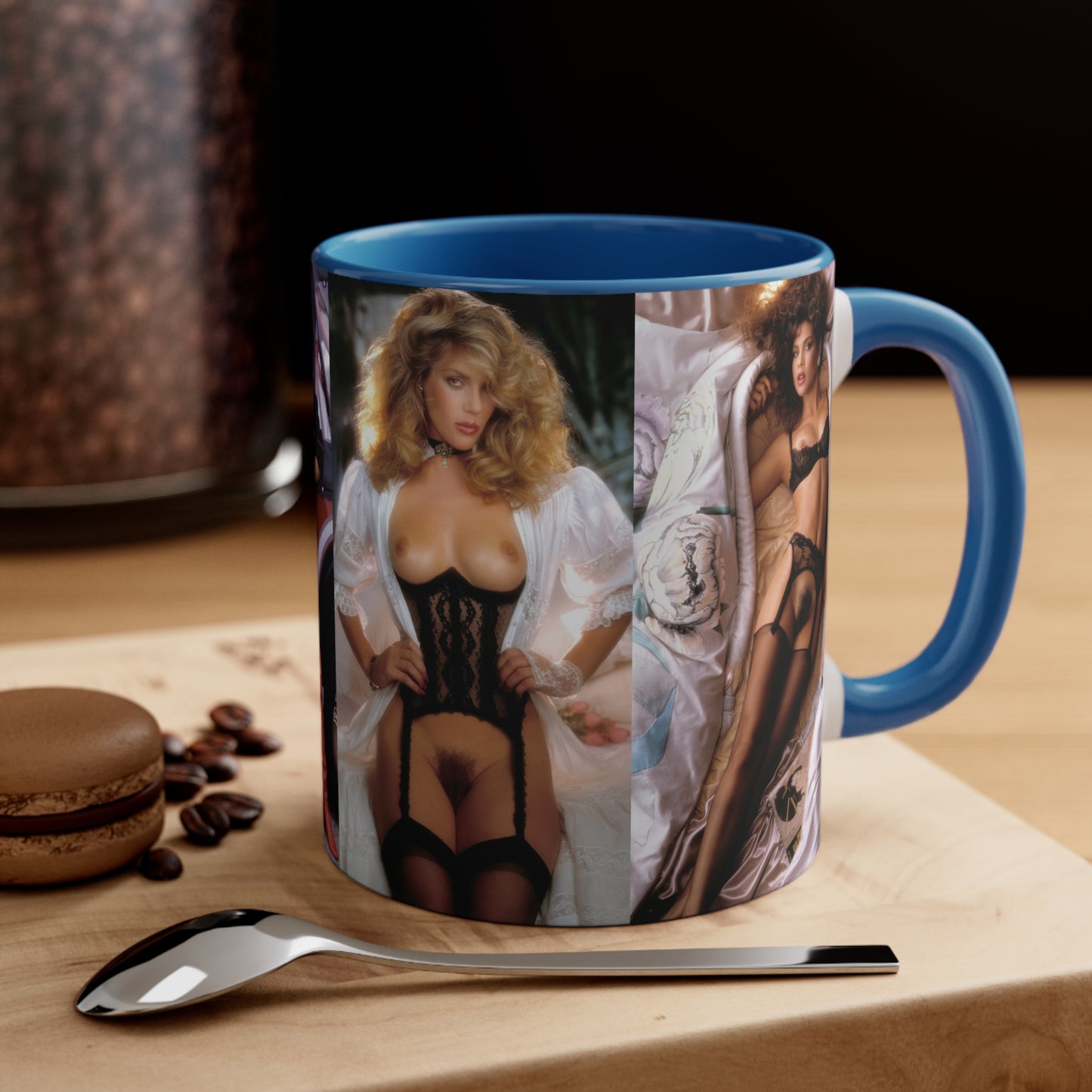 Accent Coffee Mug, 11oz Playboy Playmates 1986 January - April