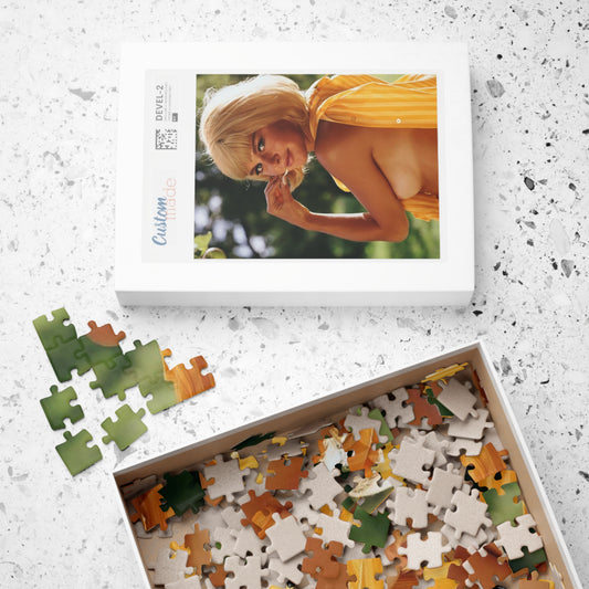 Puzzle (110, 252, 500, 1014-piece) Playboy Playmate June 1968 Britt Fredriksen