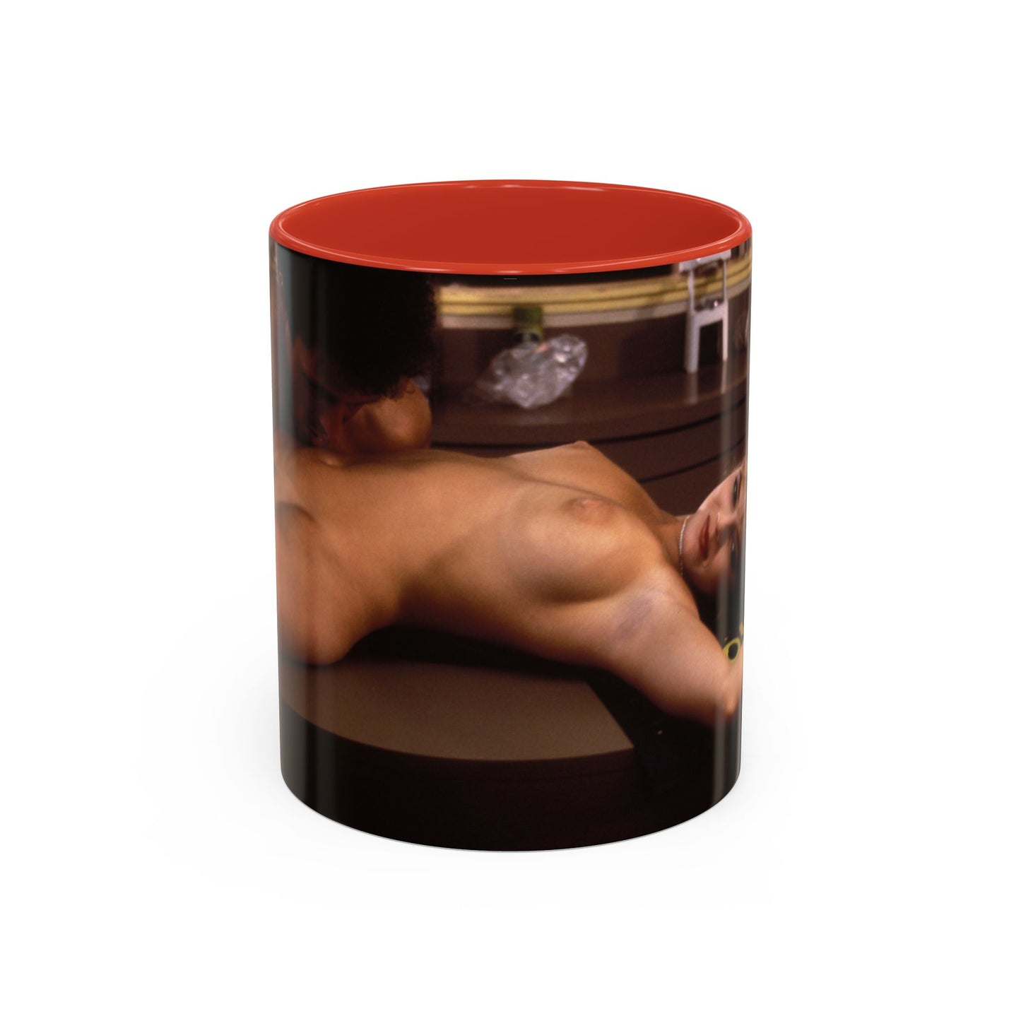 Accent Coffee Mug (11, 15oz) Traci Lords Nude