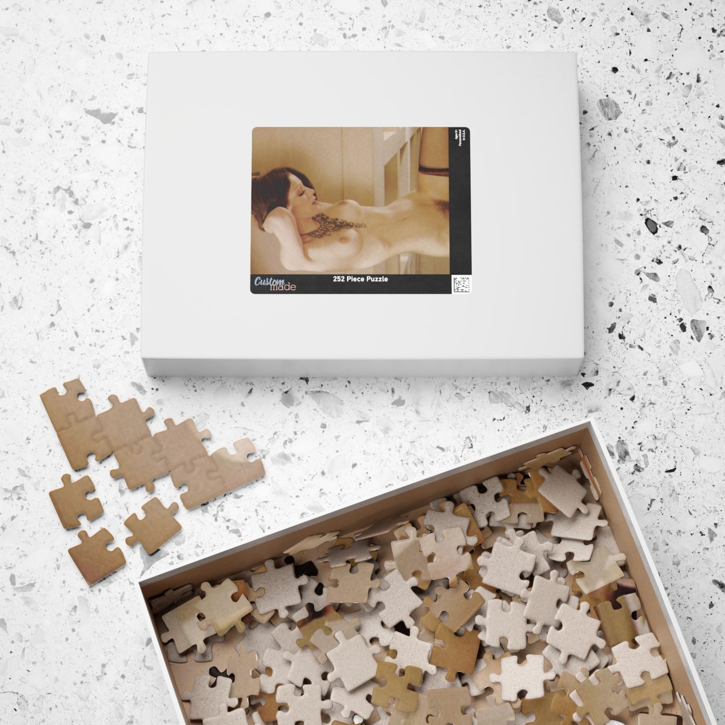 Puzzle (110, 252, 500, 1014-piece) Retro Porn Star Annette Haven