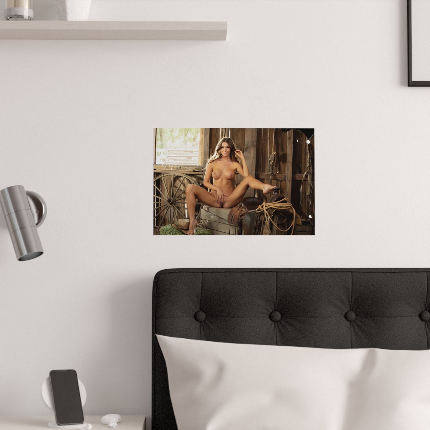 Satin Posters (210gsm) Penthouse Pet September 2021 Carolina White