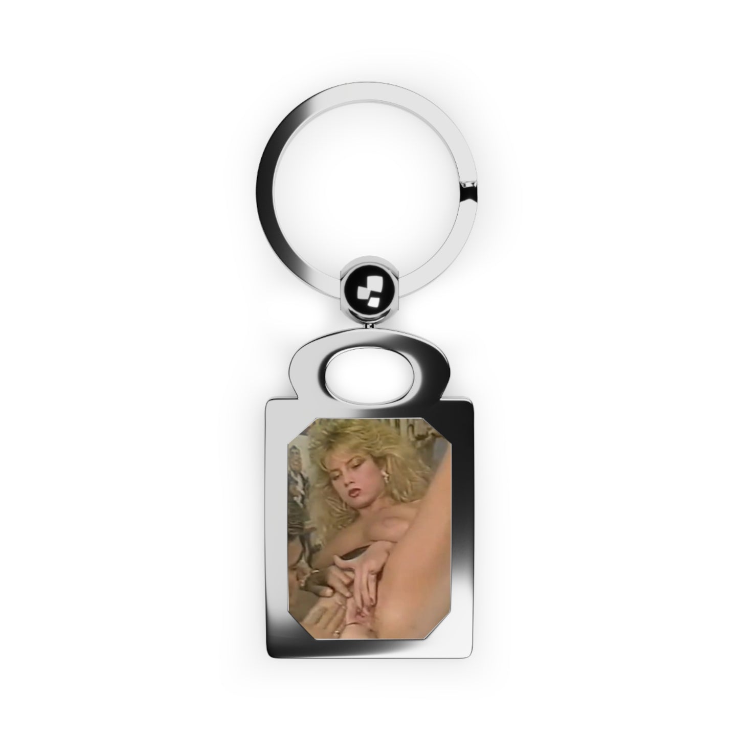 Rectangle Photo Keyring Traci Lords Nude Retro Porn Star
