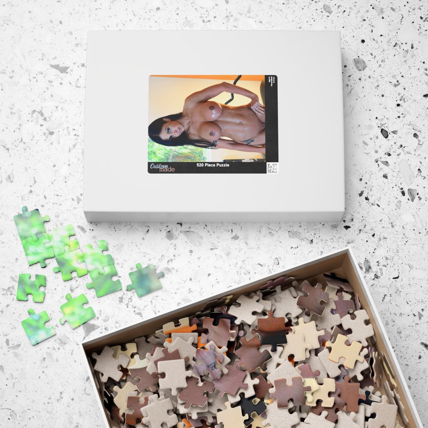 Puzzle (110, 252, 520, 1014-piece) Adult Star Jewels Jade Nude