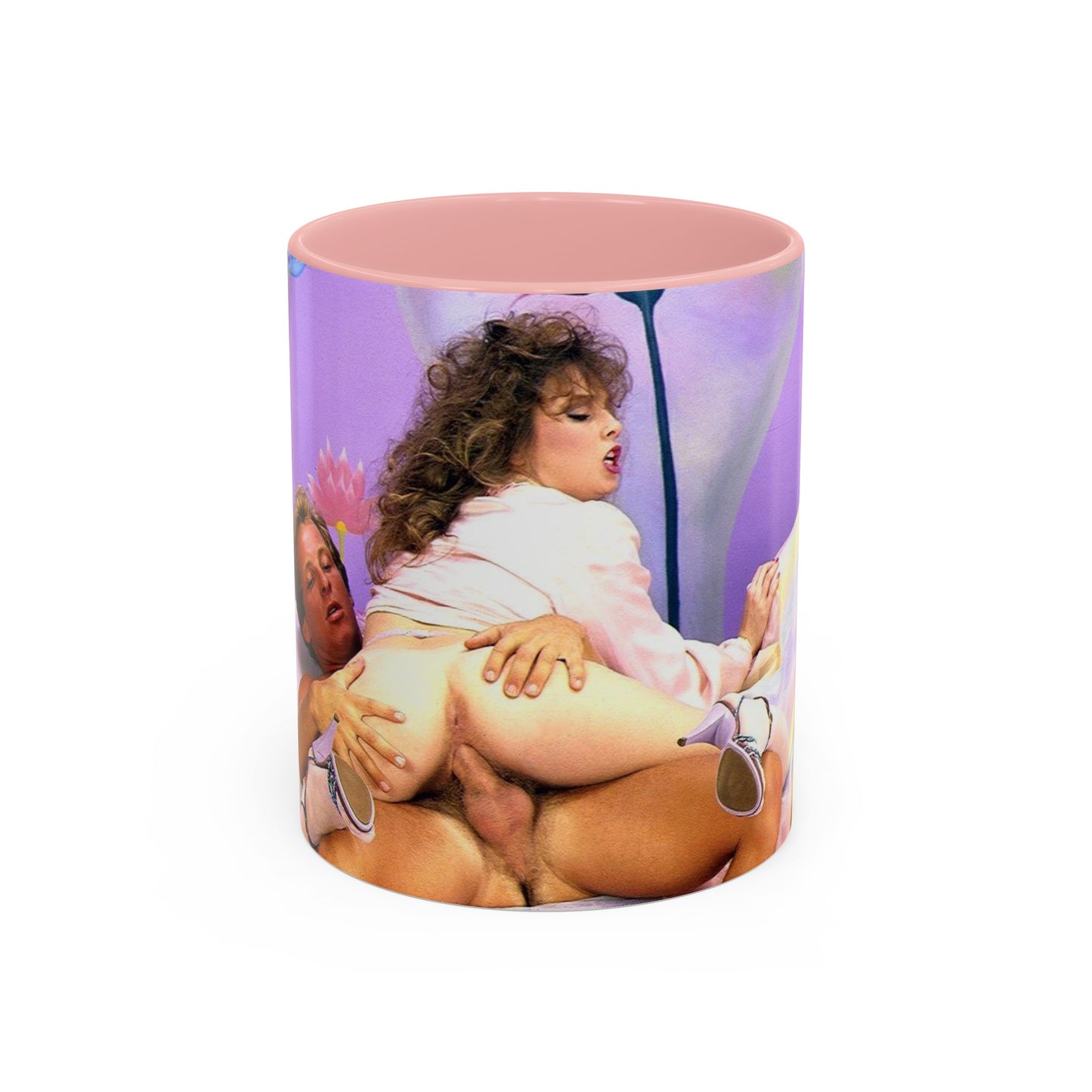 Accent Coffee Mug (11, 15oz) Traci Lords Nude Naked Retro