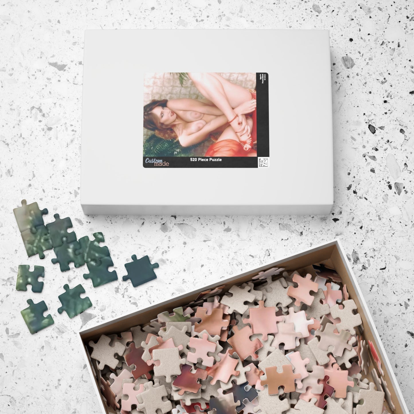 Puzzle (110, 252, 520, 1014-piece) Retro 80s Adult Star Nude