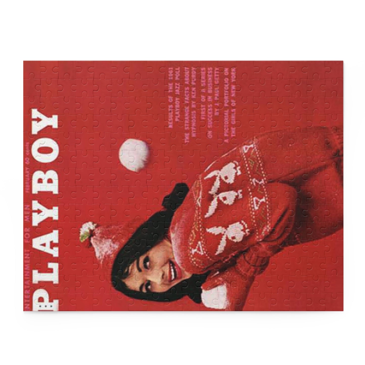 Puzzle (120, 252, 500-Piece) Playboy Cover February 1961