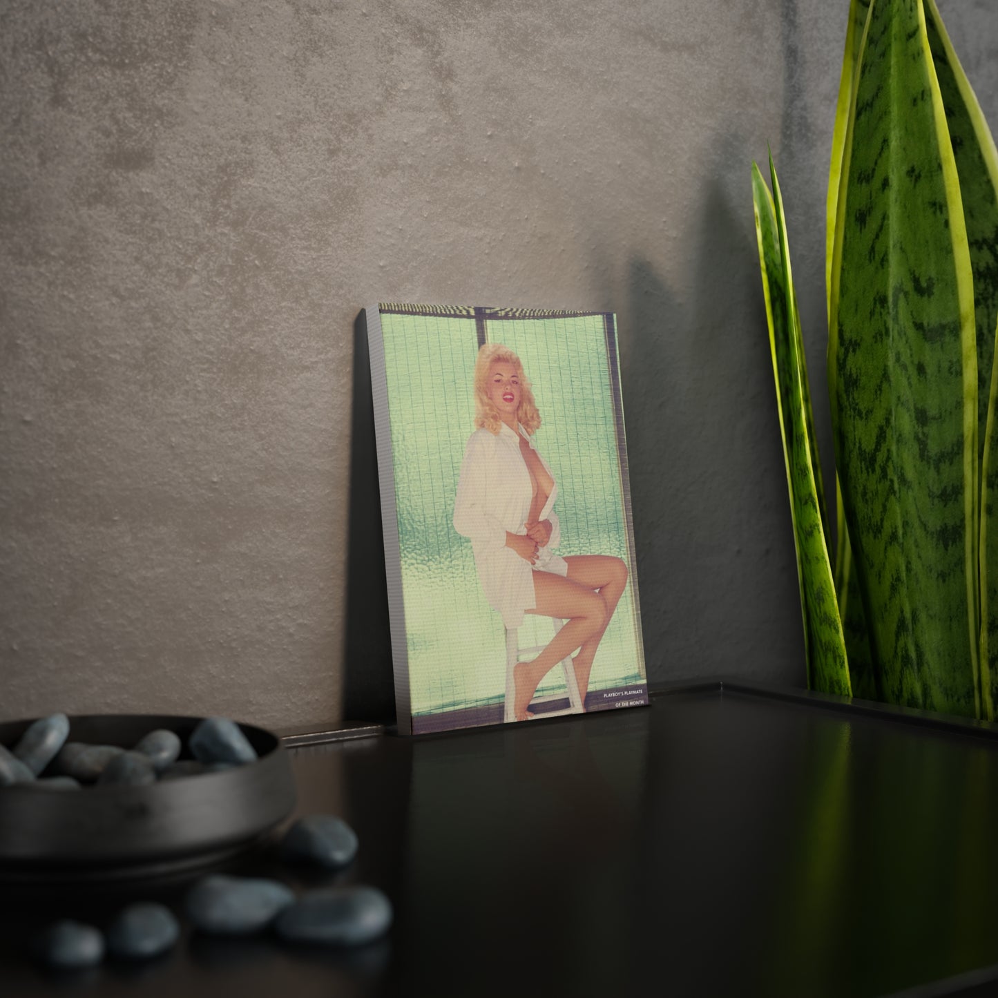 Canvas Photo Tile Playboy Playmate February 1955 Jayne Mansfield